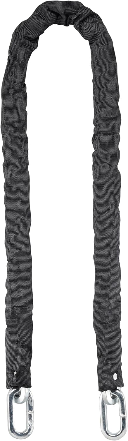 Heavy-Duty Chain Lock – 3.94ft Hardened Steel, 10mm Cut-Resistant Links, PVC Weatherproof Coating – Ultimate Anti-Theft Protection for Bikes, Motorcycles, Gates & Fences, High-Security Design