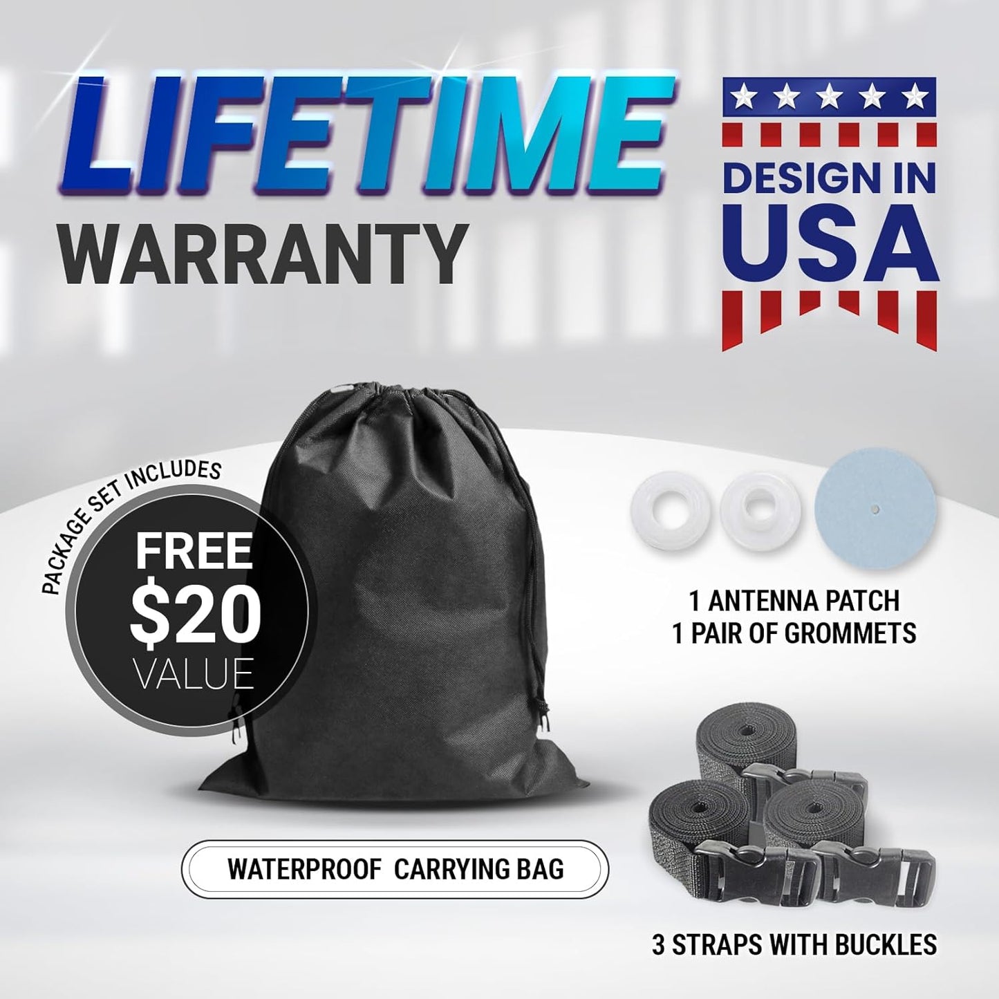 iCarCover Premium Car Cover for 1986-1991 Buick Skylark Heavy Duty Waterproof All-Weather Automobiles Custom Fit Indoor Outdoor UV Snow Protection Covers with Straps and Bag