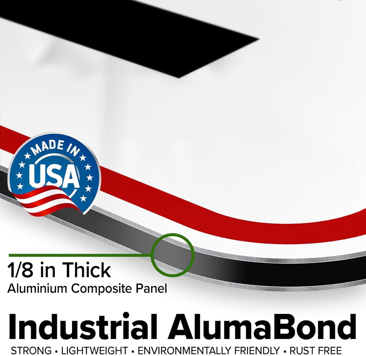 Custom Sign, Custom Sign for Business, Indoor/Outdoor use. 36x48 Inches, Rust Free DiBound, Fade Resistant, Made in USA by My Sign Center (Header)