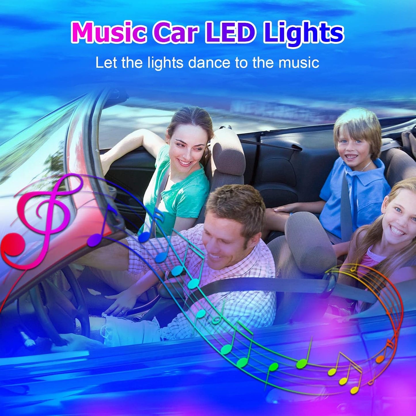 Dreamcolor Acrylic Interior Car Lights, WEBUPAR Car Accessories 18 in 1 Car LED Strip Lights with APP Control and 213 Modes, 175 inches 593 LEDs Fiber Optic Lights, RGB Neon Car Lighting