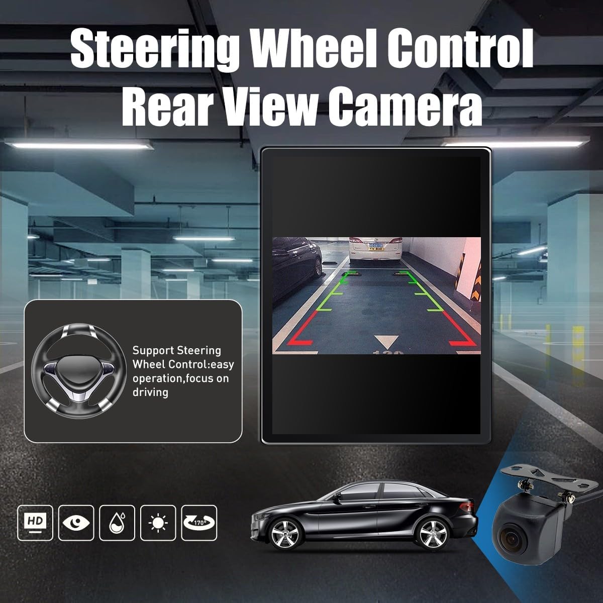 Kunfine Tesla Style Car CarPlay Android Auto Navigation Stereo GPS Radio Reverse Camera 9.7" IPS Touchscreen Headunit Tablet Media Player For Peugeot 301 13-22, if Applicable Quad Core 1G+32G Advanced