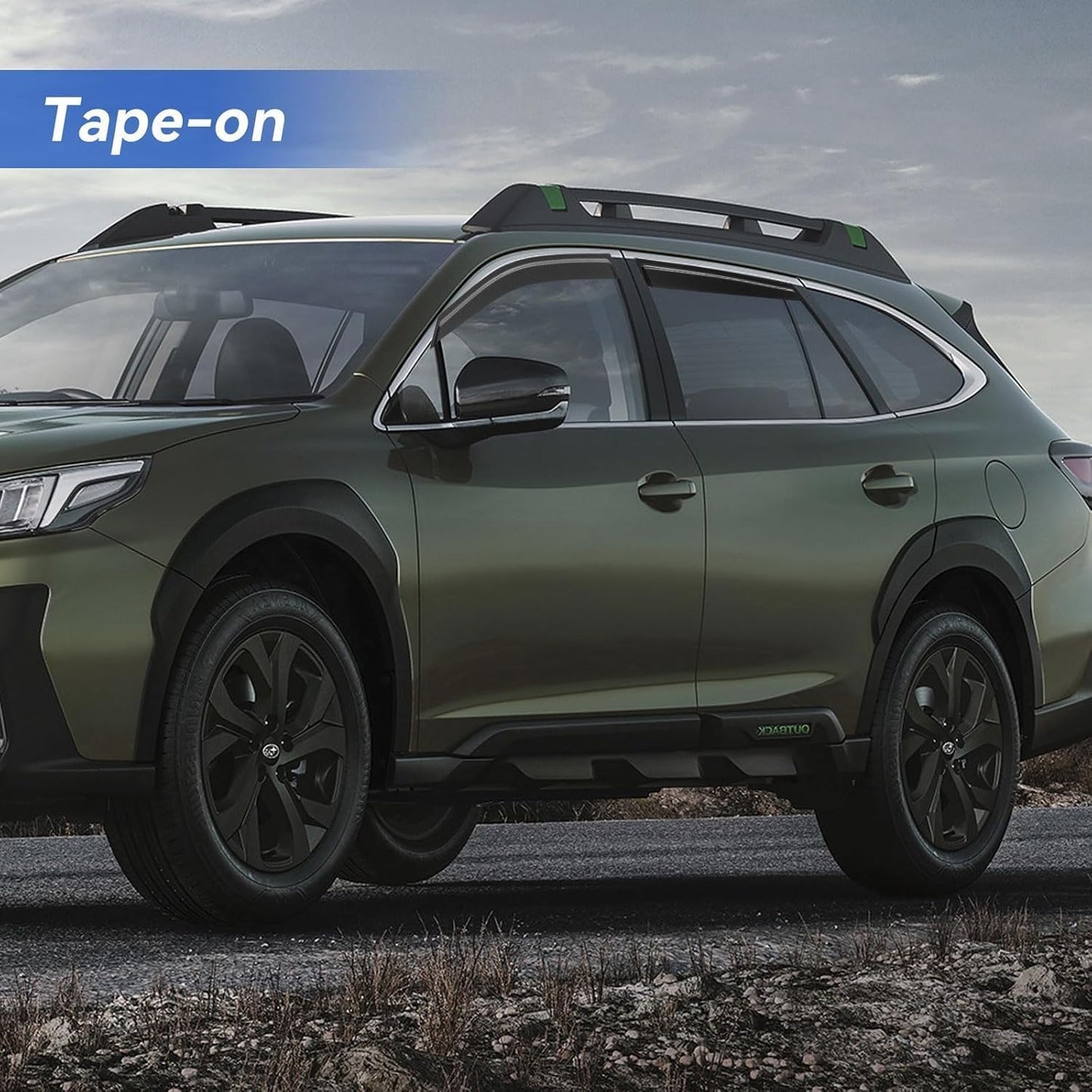 Window Visors Rain Guards Shield for 2020 2021 2022 2023 2024 2025 Subaru Outback, Out-Channel Window Vent Wind Deflectors Visors Shades for 20-25 Outback