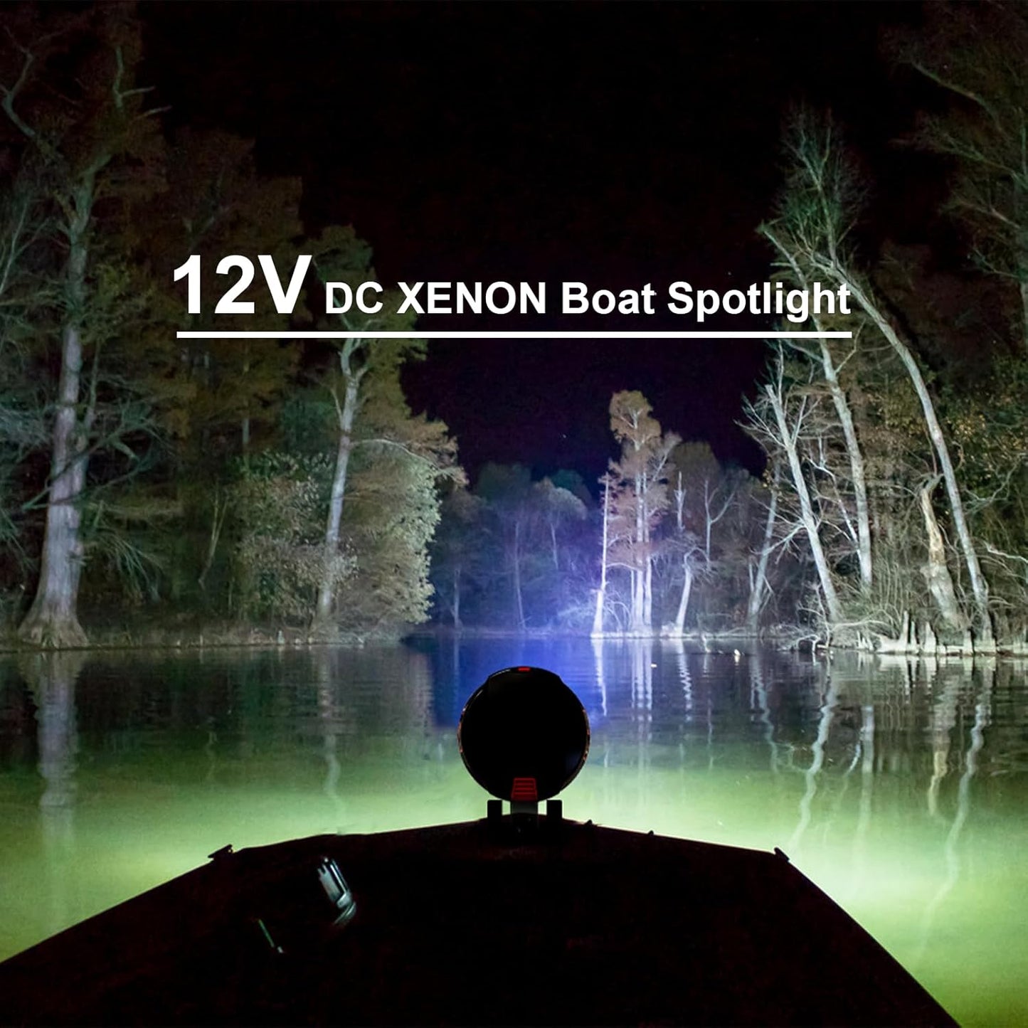 GOODSMANN TACTICPRO Powerful up to 2000 Lumen HID Spotlight/Floodlight Automotive/Garage/Emergency/Boating/Fishing/Hunting/Camping/Hiking/Patrolling Spotlight 9924-0011-06