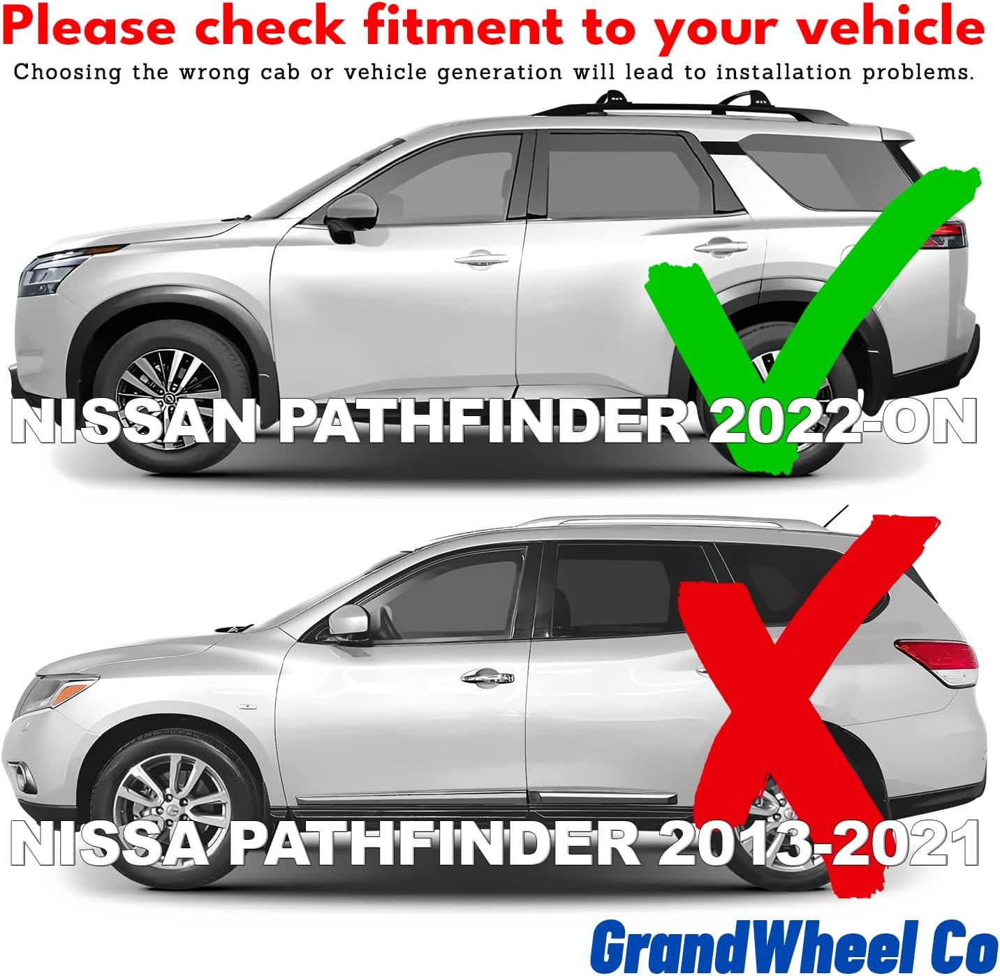 Window Deflectors Smoke Tinted in-Channel Side Window Vent Visor Deflectors Rain Guards Compatible with Nissan Pathfinder 2022-2025 - 4pcs. GW0848