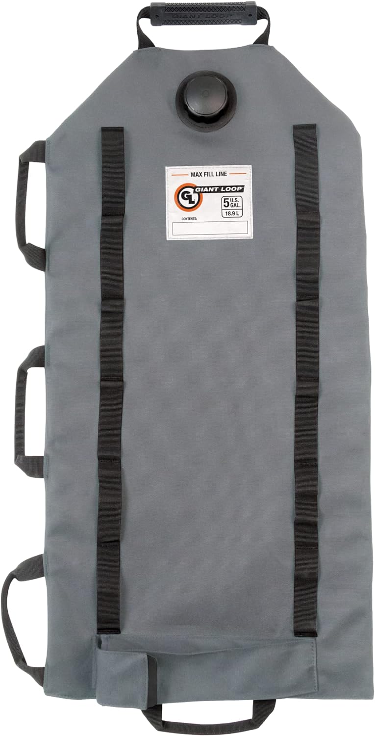 Giant Loop Armadillo Bag, Utility Bladder for Safe Transport and Storage of Powersports and Automotive Fluids, for Motorcycles, UTVs, ATVs, 5-Gallon