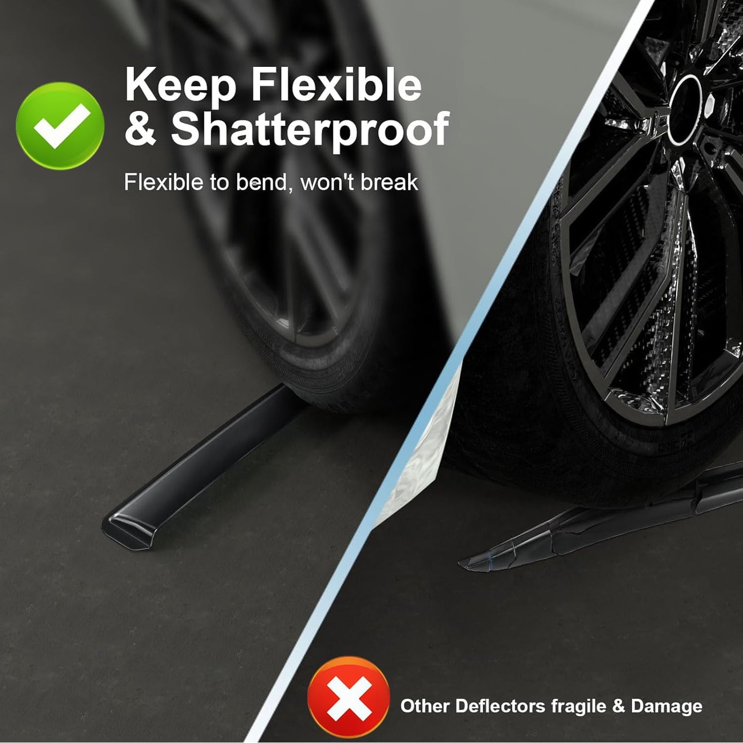 4PCS Rain Guards Window Visors Fit for 2003-2007 Honda Accord 4-Door Sedan, 94943, Outside Mount Wind Deflector Vent Shade Shield, Exterior Car Accessories, 2003 2004 2005 2006 2007