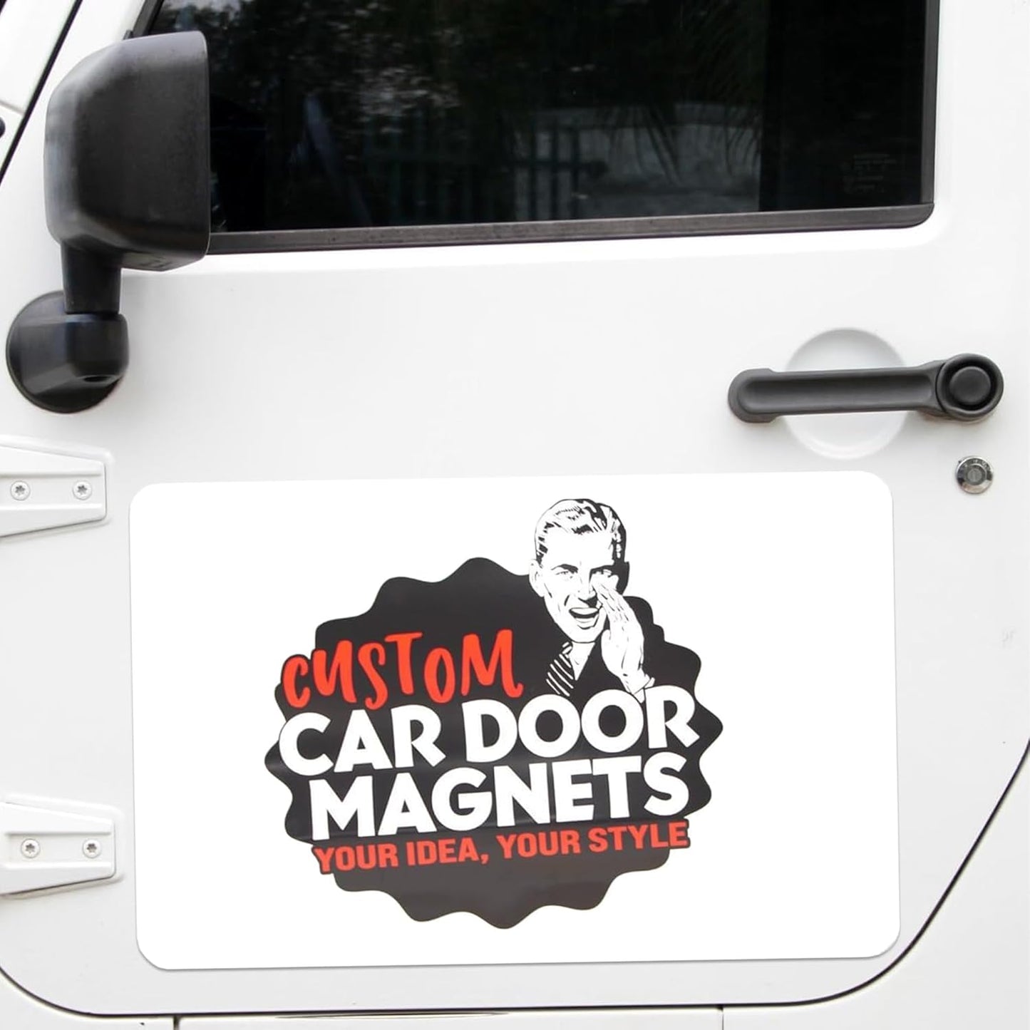 Custom Car Magnet Signs for Businesses (24"x36" Rectangle) 2 pk - Personalized Car Magnets for Advertising and Vehicle Promotion - Advertising Magnets for Cars Door - Professionally Printed