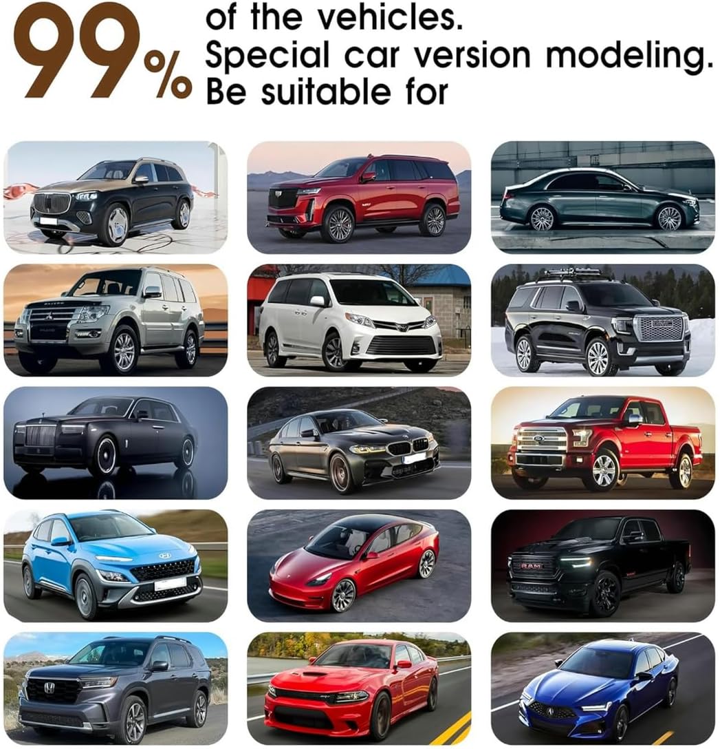 Custom Personalized Floor Mats for Cars，Luxury Full Coverage All Car Floor Mats，Anti-Slip Leather Car Mat Set ，Custom Floor Mats for 99% of Cars, Trucks & SUVs. (Black and Red)