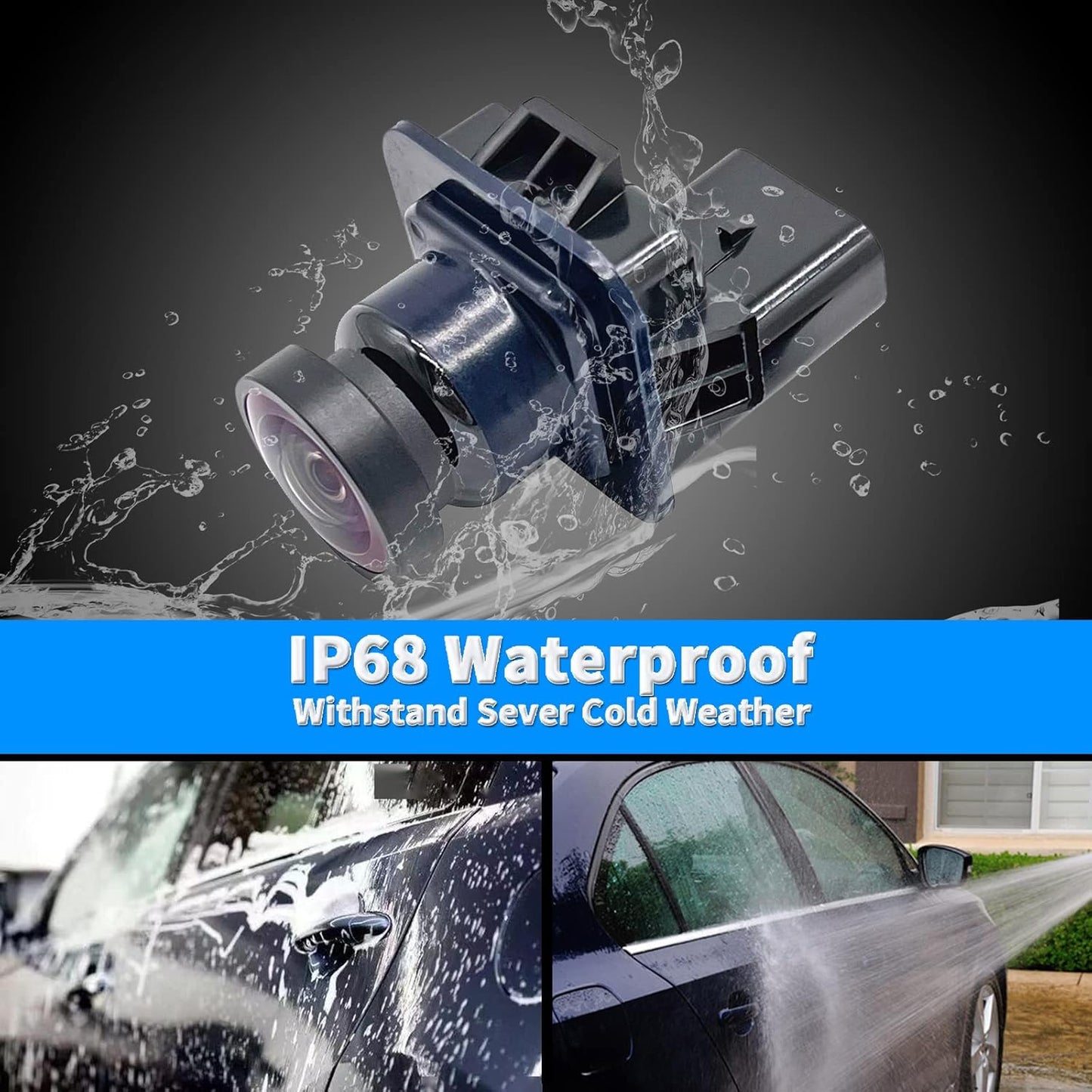 Rear View Back Up Camera Backup Camera Compatible with 2010 2011 2012 Ford Taurus Replaces AG1T-19G490-AA AG1Z-19G490-D