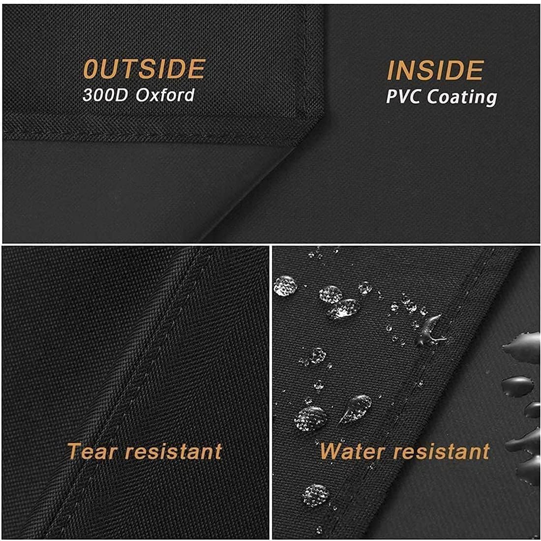 Kayme ATV Cover Waterproof Heavy Duty All Weather, Quad 4 Wheeler Cover Sun Rain Snow Protection, Fits for Honda, Yamaha, Polaris, Suzuki, Kawasaki, Can-Am Arctic Cat, XXXL (100x43x48 inch)