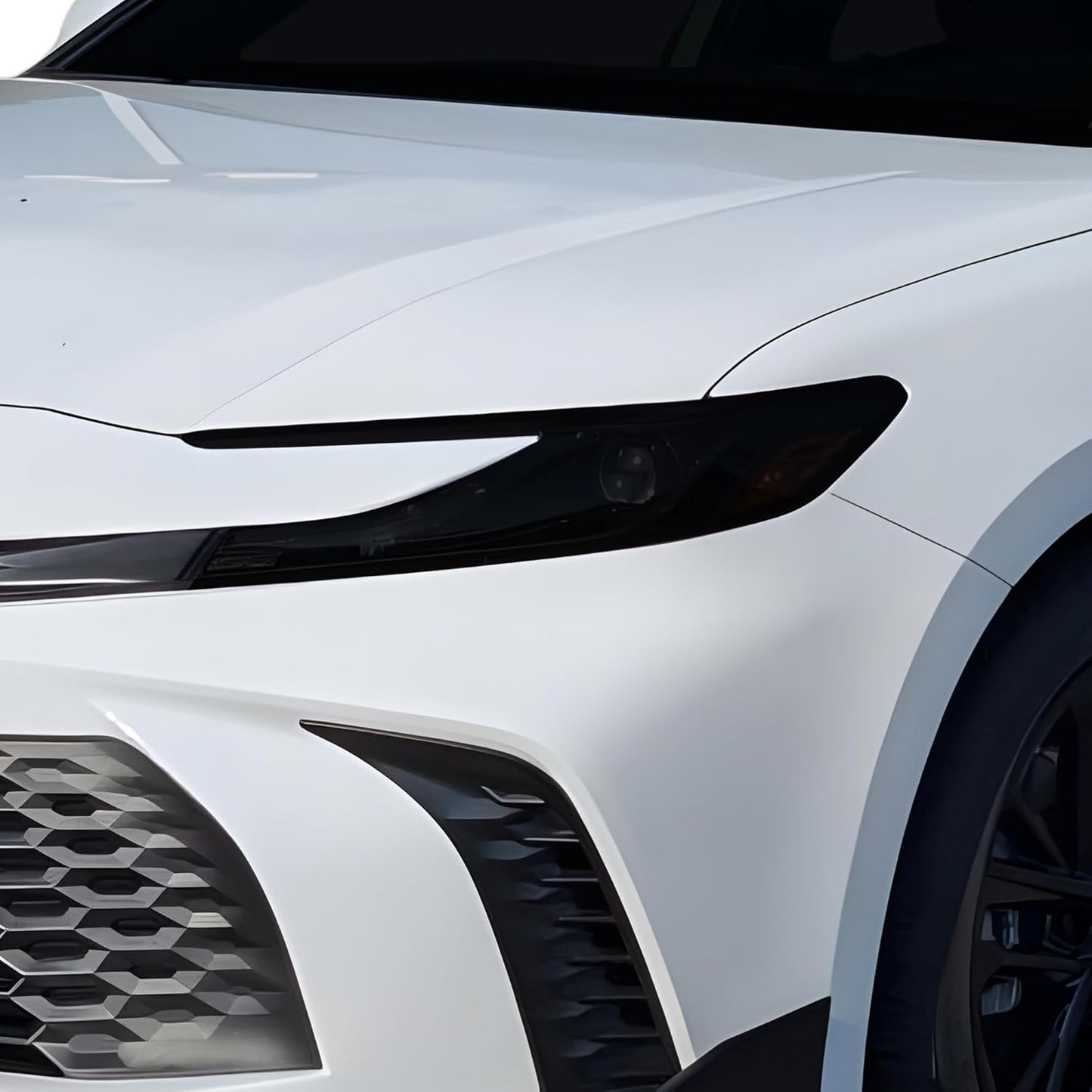 BOGAR TECH DESIGNS Full Headlight Head Light Tint Kit Compatible with Toyota Camry 2025-2026, Dark Smoke