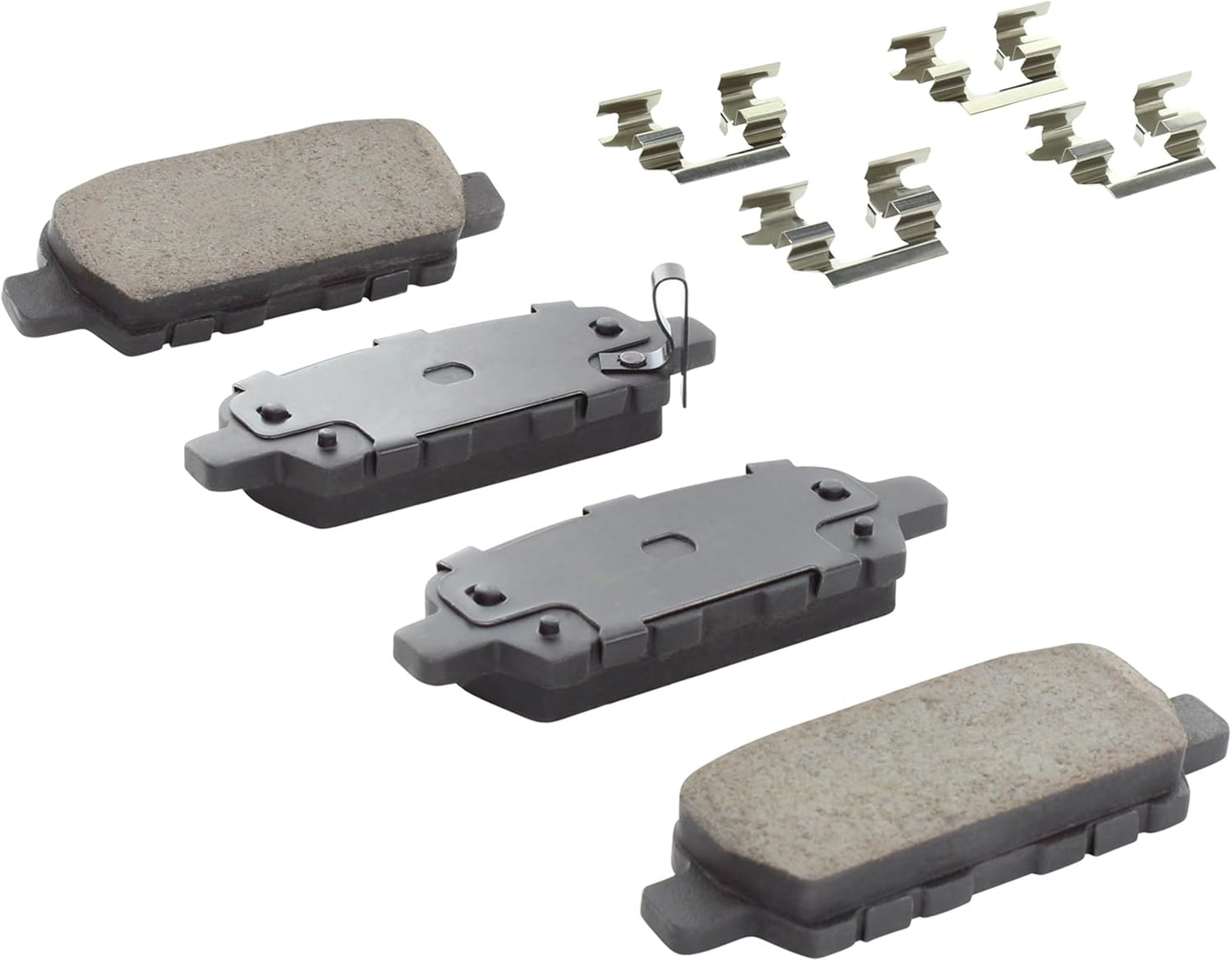 Premium Semi-Metallic Rear Brake Pads (1001-0905AM) Compatible with 2003-2024 INFINITI/Nissan (350Z/EX35/EX37/FX35/FX37/G25/G35/G37/Maxima/Murano/Pathfinder/Q40/QX50/QX70/Rogue & More)