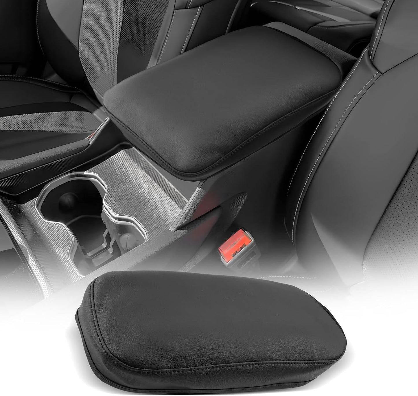 CDEFG for Jeep Grand Cherokee 4xe /L 2022-2025 Center Console Cover Armrest Box Cover for 2022 2023 2024 2025 Grand Cherokee/L Accessories (Not for Latitude Plus/Limited)