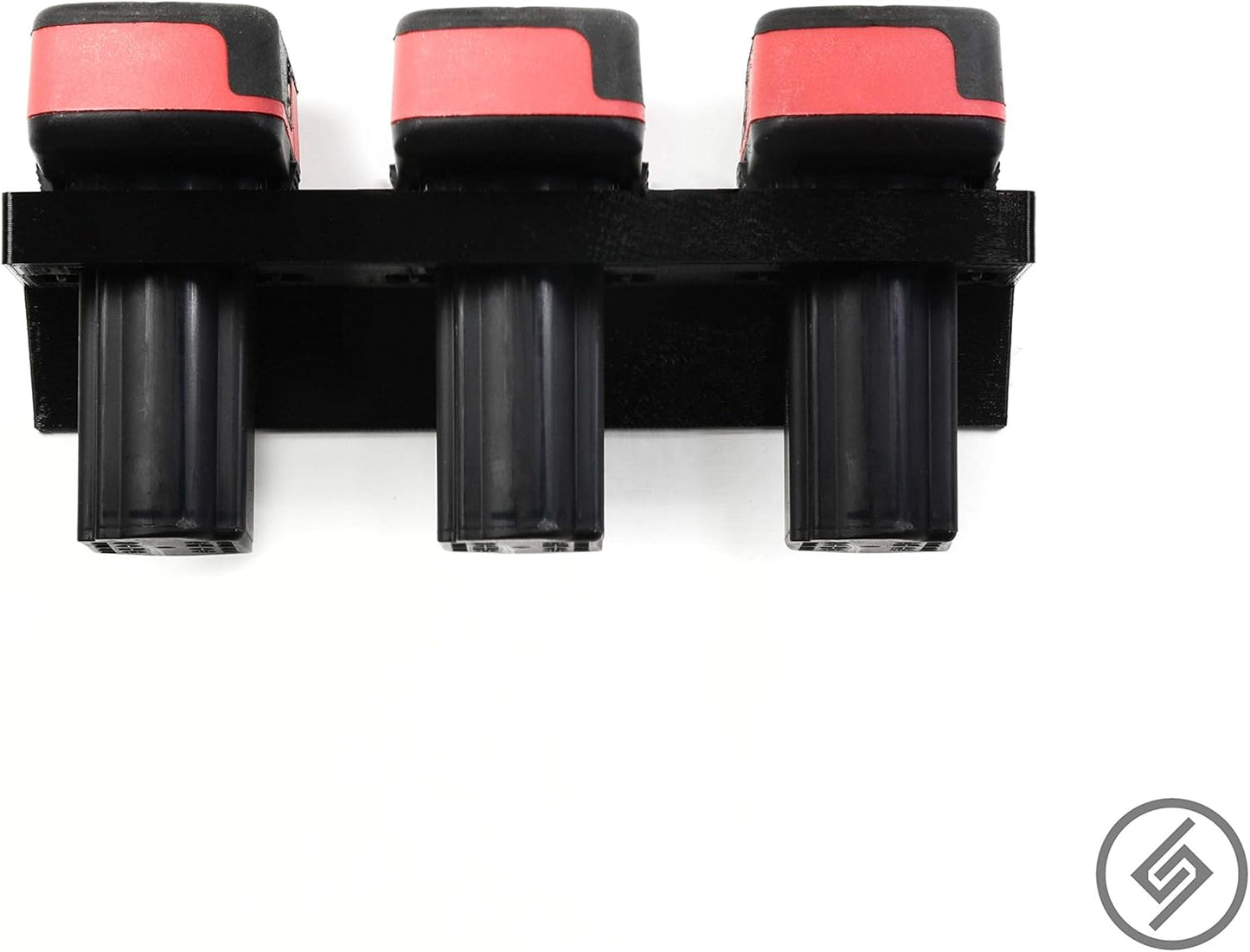 Spartan Mounts for Snap-On 14V Battery | Wall Display Hook Holder | Power Tool Storage | Blog DIY Craft Room | All Types | Strong Low Profile Bracket | Convenient Easy Access Garage Organization