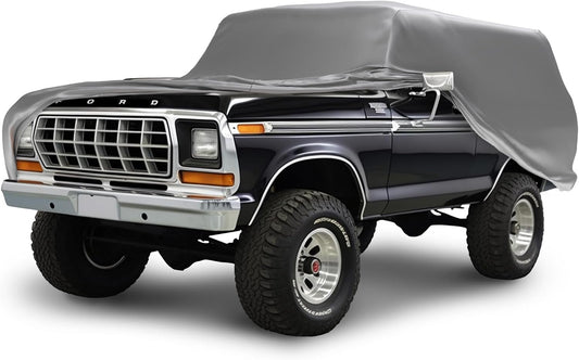 CarCovers Weatherproof SUV Cover & Warranty Compatible with Ford 1983-1990 Bronco II - Outdoor Cover Theft Cable Lock SUV Accessories Better Than Waterproof