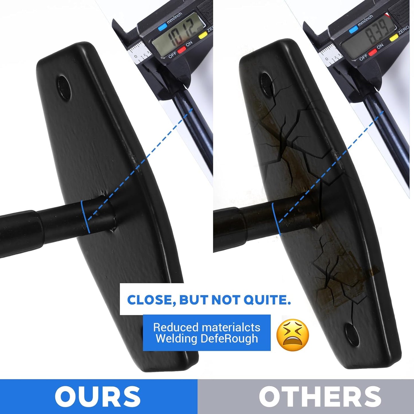 4-Pack Tire Rack Wall Mount, Heavy Duty Hooks for Storage - Garage Storage Hooks Wall Mount for Ladders, Tools & Bulk Items (88 lbs Capacity, 10"x 3.5" Black Iron)