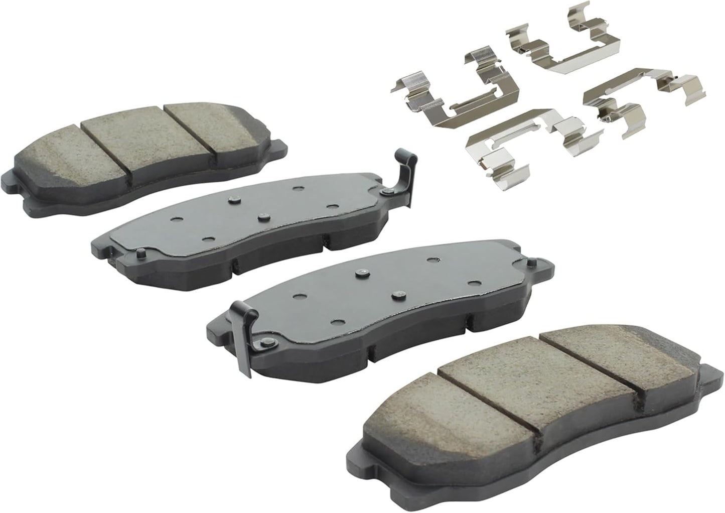 Premium Ceramic Front Brake Pads (1001-1264C) Compatible with Chevrolet Captiva Sport 2015-2008, Equinox 2009-2007, Pontiac Torrent 2009-2007, Saturn Vue 2010-2008, Suzuki XL-7 2009-2007