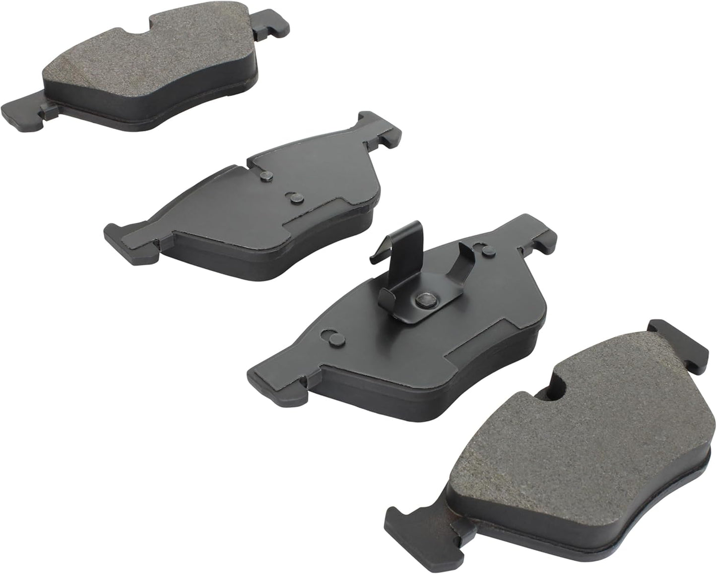 Premium Semi-Metallic Front Brake Pads (1001-1061BM) Compatible with BMW 525i 2004-2007