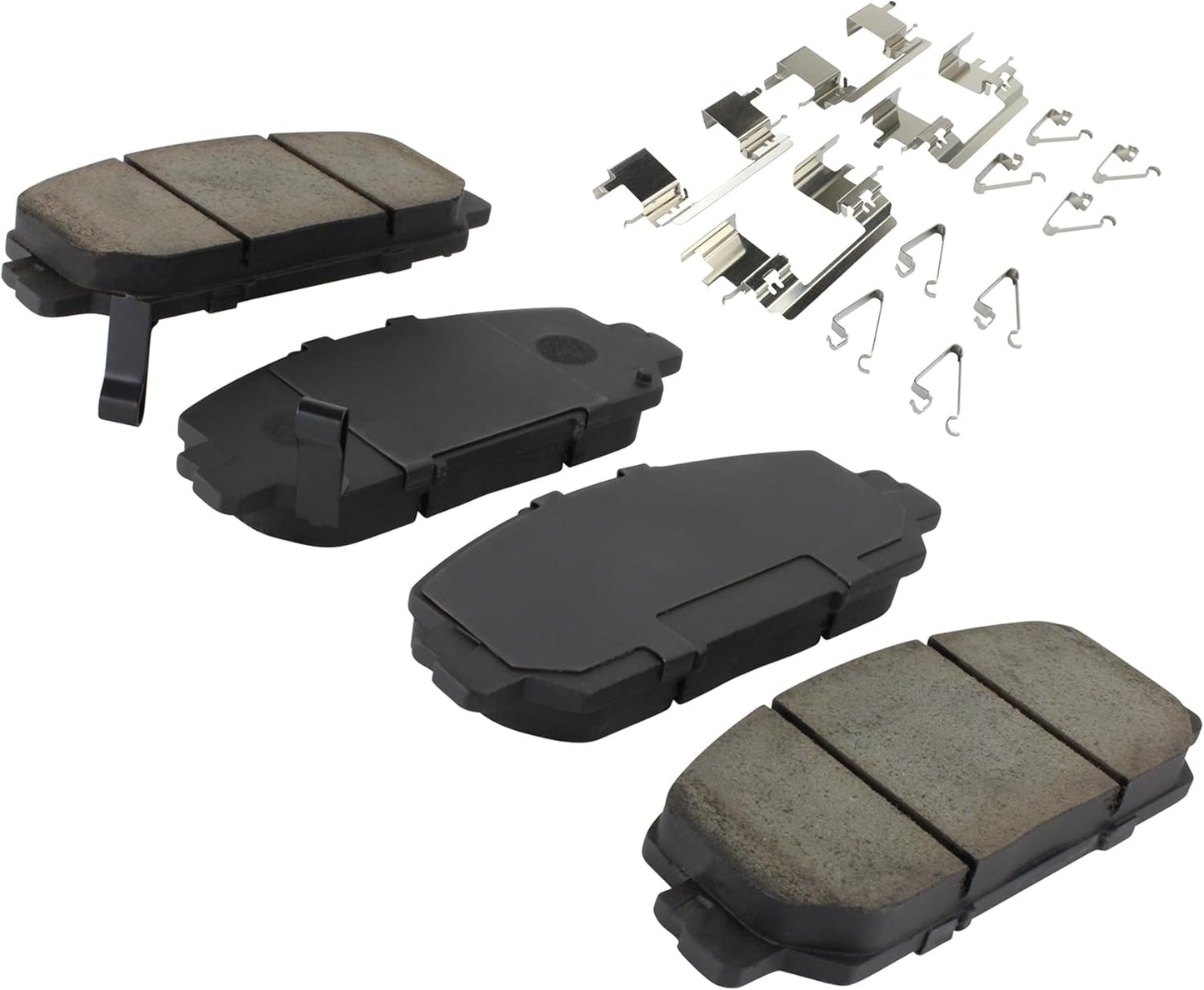 Premium Ceramic Front Brake Pads (1001-2036C) Compatible with Honda Clarity 2017-2021, Honda CR-V 2017-2025, Honda HR-V 2023-2025
