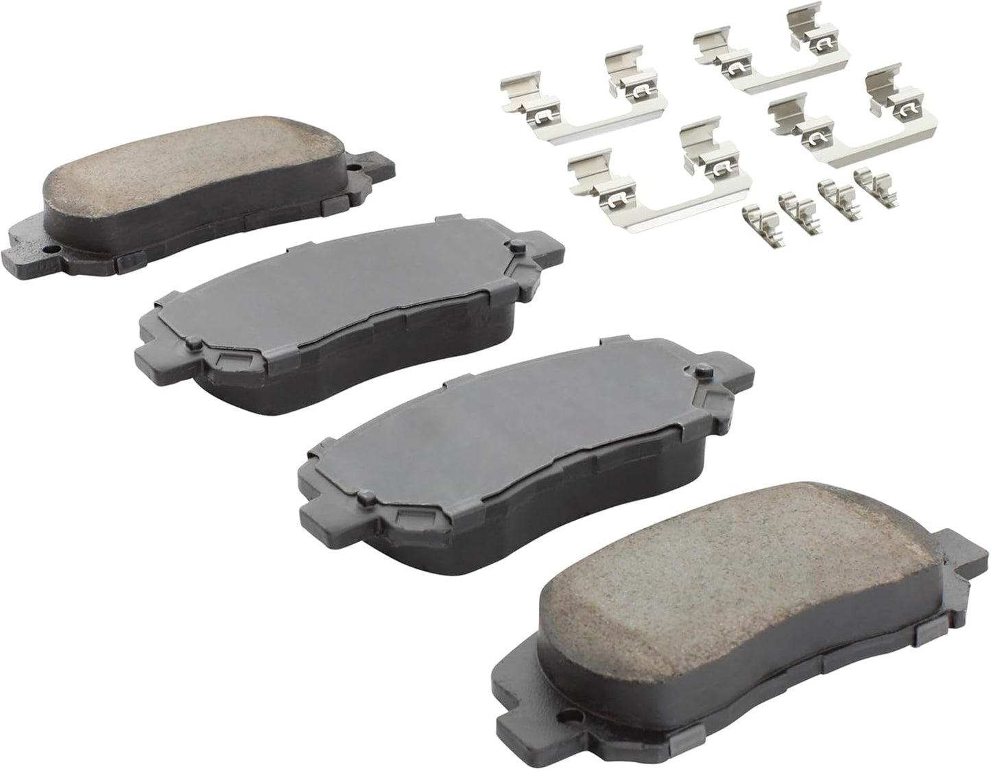 Premium Ceramic Front Brake Pads (1001-1640CC) Compatible with Jeep Cherokee 2014-2022