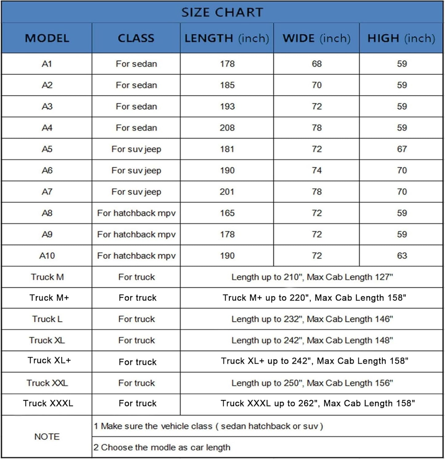 KouKou 6 Layers Car Cover Waterproof All Weather for Automobiles, Outdoor Full Exterior Covers Universal Fit Audi A3, Subaru BRZ, Nissan Versa,Kia Rio, VW Eos,etc.(178 X 68 X 59 inches)