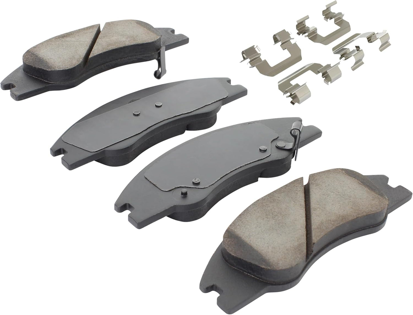 Premium Ceramic Front Brake Pads (1001-1074C) Compatible with Kia Spectra 2004-2009, Kia Spectra5 2005-2009