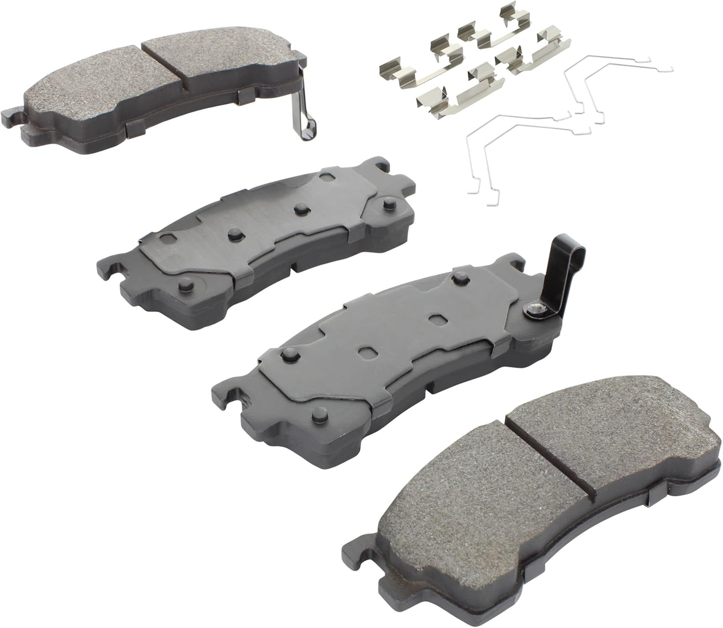 Premium Ceramic Front Brake Pads (1001-0637C) Replacement for Ford Probe 1997-1993, Mazda 626 2002-1993, MX-6 1997-1993, Protege 2003-1999, Protege5 2003-2002