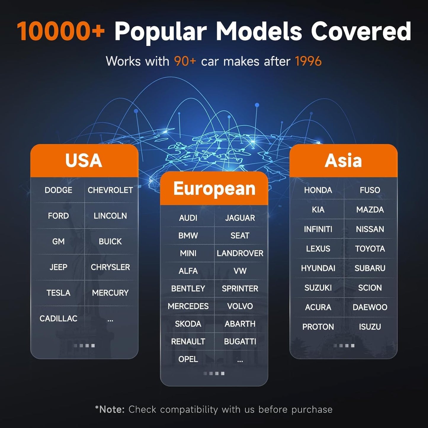 FOXWELL NT624 Elite OBD2 Scanner Upgraded from NT614Elite & NT604Elite Code Reader, All-System OBD2 Scan Tool, 8 Advanced Reset Functions, AutoVIN, Live Data, Lifetime WiFi Free Updates