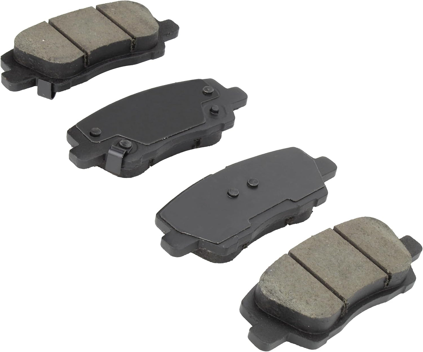Premium Ceramic Rear Brake Pads (1001-1839C) Compatible with Cadillac ATS 2013-2019, Cadillac CTS 2018-2018