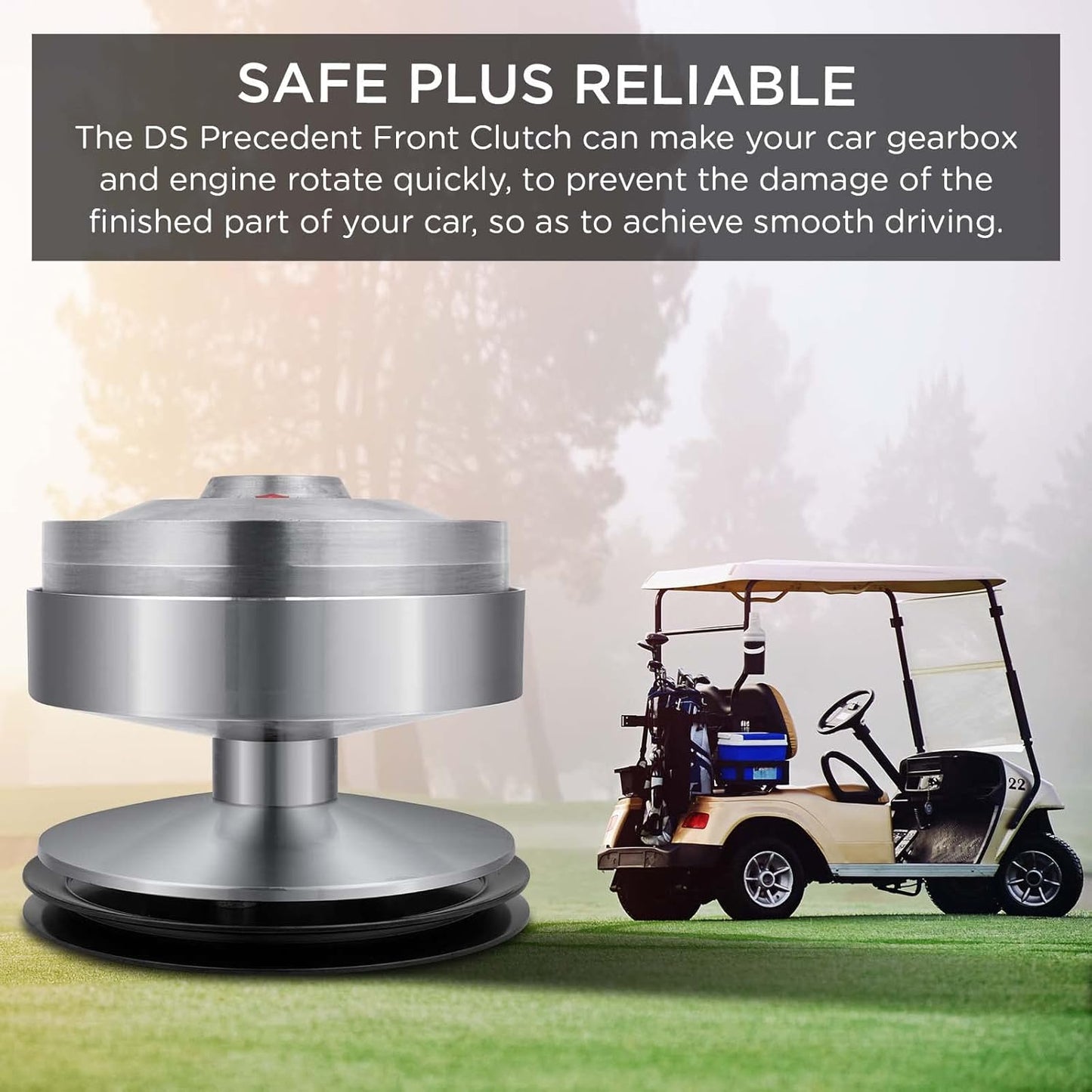 CXRCY Club Car Gas Golf Cart Drive Clutch DS Precedent Primary Clutch Dry Centrifugal Clutch Compatible With Max 5000 R.P.M Replace Nivel 5700/CP0020 (1997-2015)