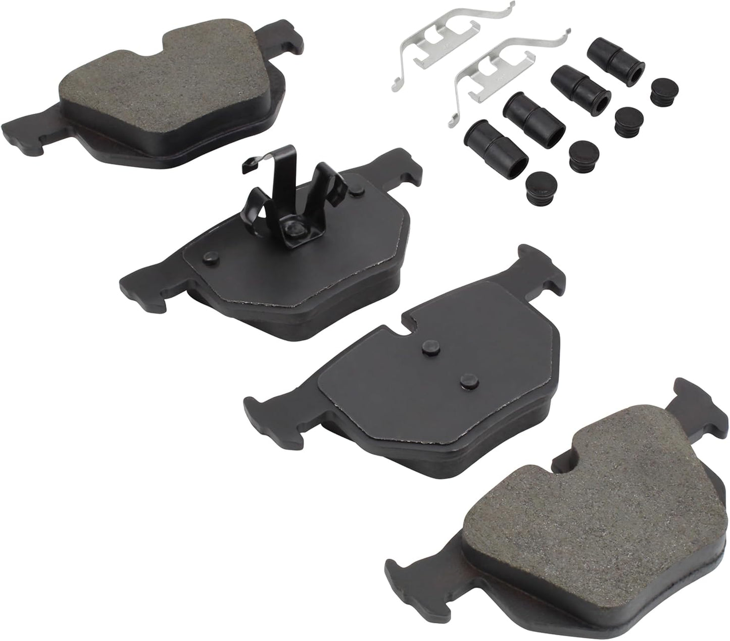 Premium Ceramic Rear Brake Pads (1001-1170C) Compatible with 2006-2015 BMW (330i/330xi/335d/335i/335i xDrive/335is/335xi/X1)