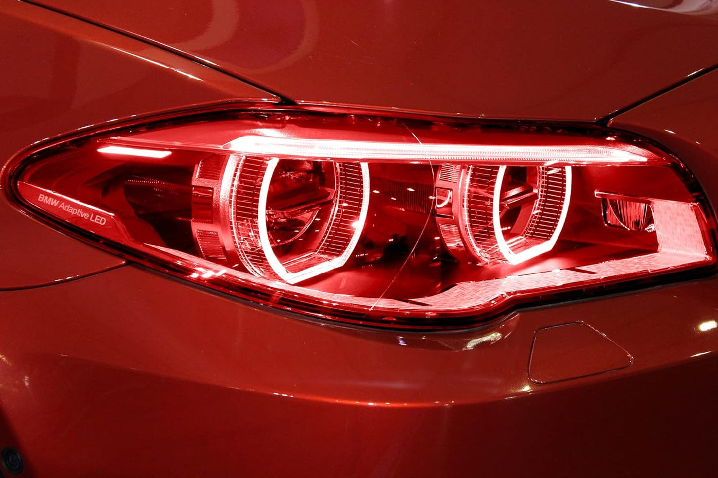 VViViD Air-Tint Headlight/Tail Light Window Tint (12" x 48", Red)