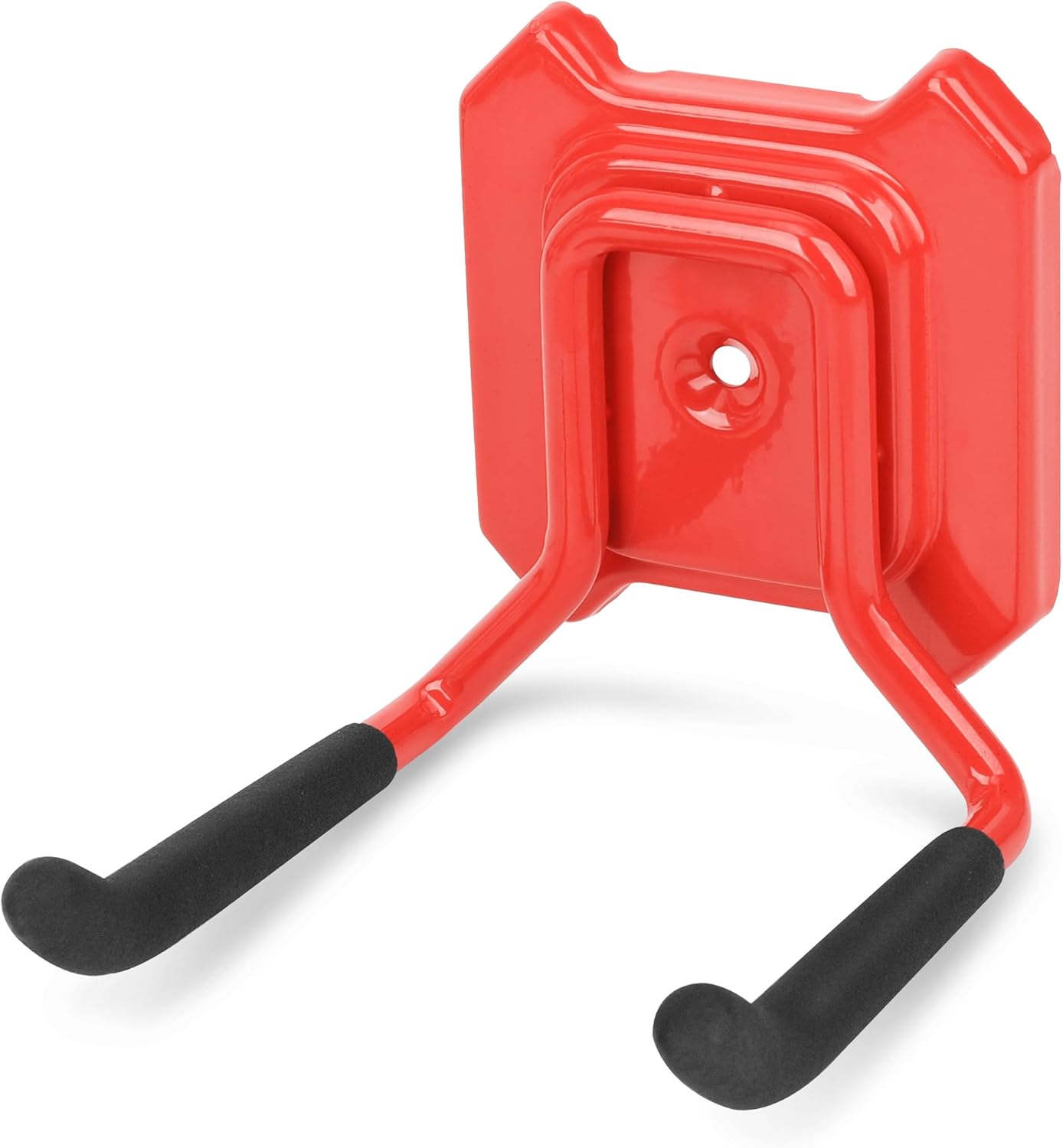 PR1ME Garage Hook, Heavy Duty Garage Wall Mount Hook, 1Pc 3.7 in Utility Garage Wall Storage Hook with Anti-Slip Coating, Garage Storage Organization Tool Hanger for Hanging Bike, Ladder Yard Tools