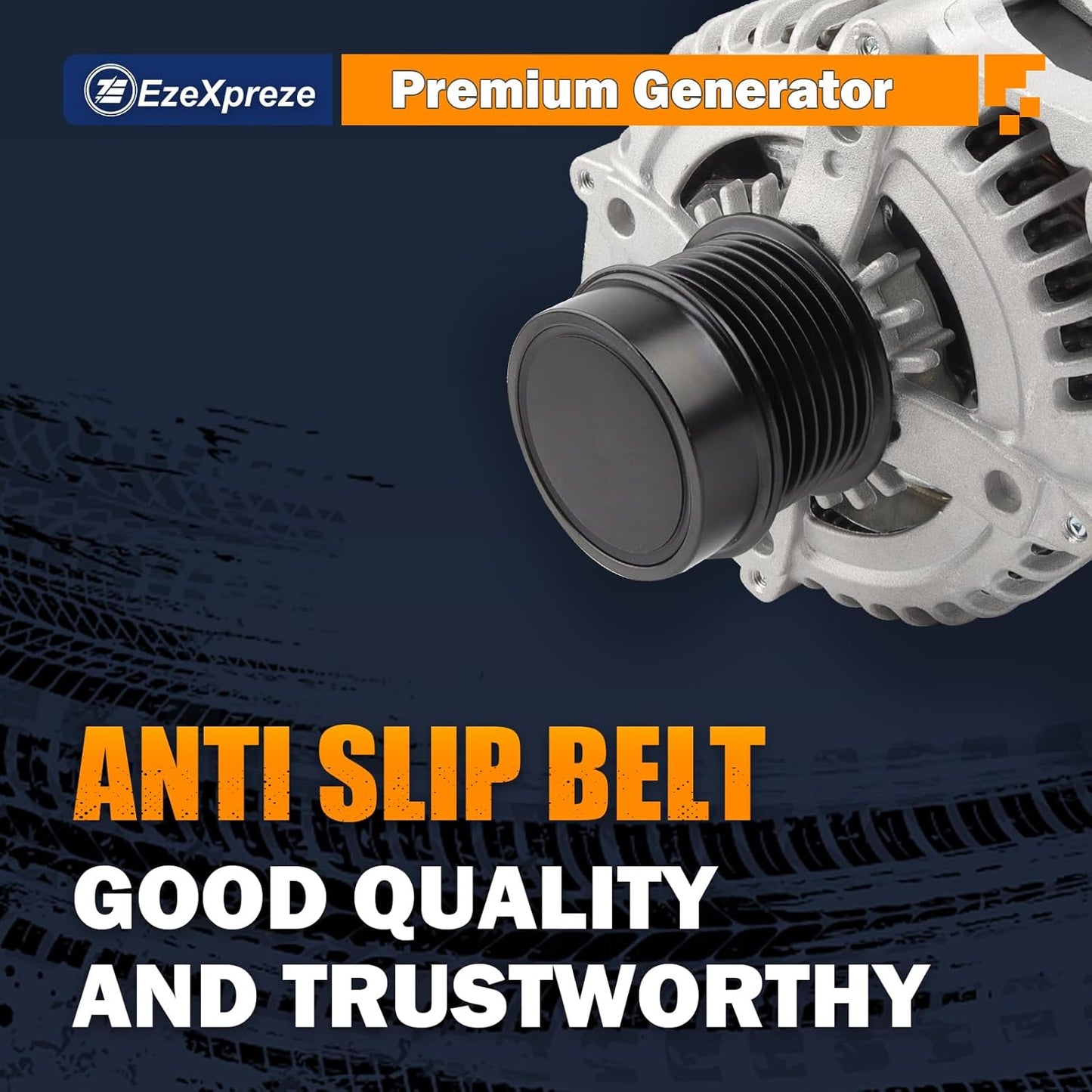 Ezexpreze 11196 Alternator Compatible with Lexus GS300 V6 3.0L 2006,Lexus GS350 V6 3.5L 2007-2011,Lexus IS250 V6 2.5L 2006-2011,OE#7060-31060 104210-2050