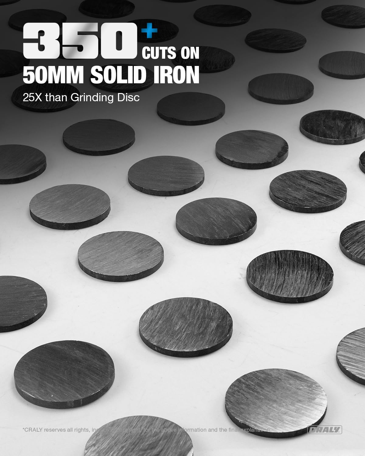 CRALY 12 Inch 60 Teeth Steel and Ferrous Metal Cutting Circular Saw Blade, 1 Inch Arbor, Thin Kerf, Professional Carbide Tipped Blade for Angle Iron, Threaded Rod, EMT Conduit(C1260MC)