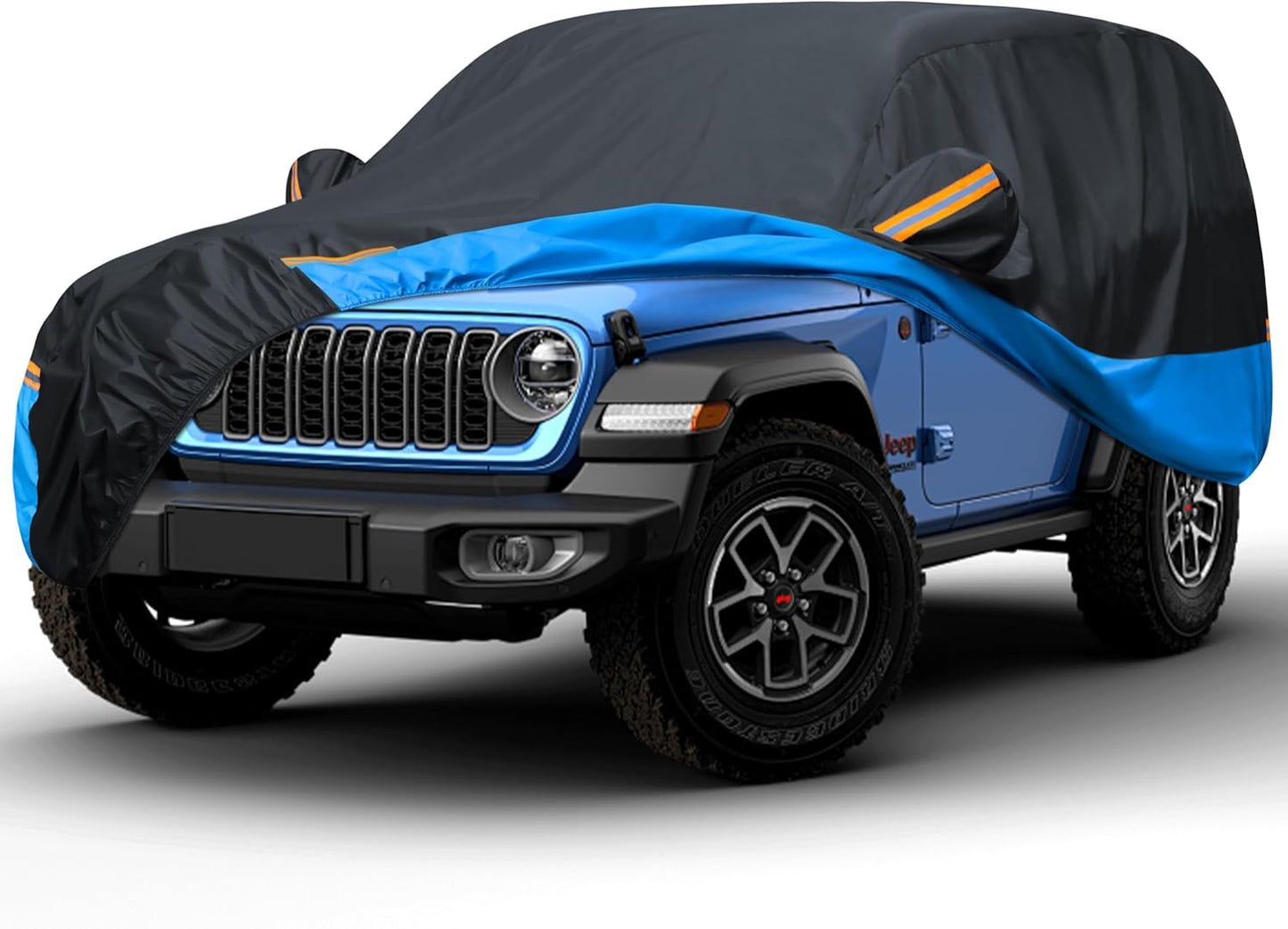 Car Cover Waterproof All Weather Outdoor Windproof Dustproof UV Protection Fit SUV