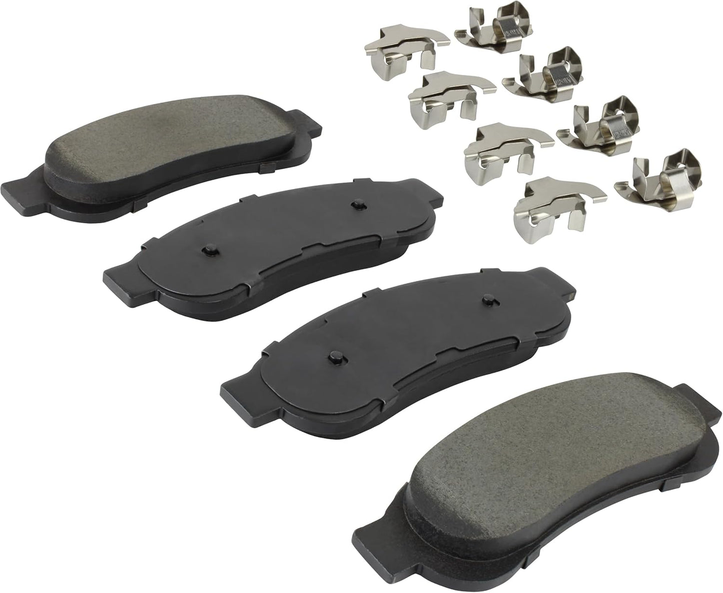 Premium Semi-Metallic Rear Brake Pads (1001-1334AM) Compatible with Ford F-250 Super Duty 2008-2010