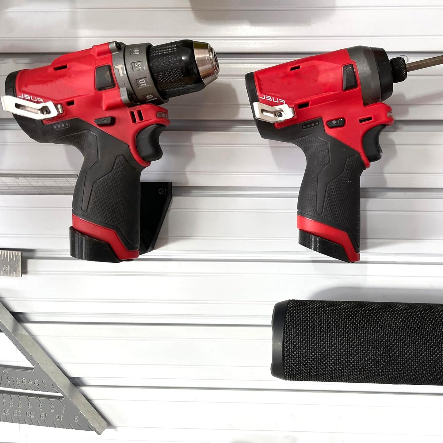 Spartan Mounts for Milwaukee M12 Tool Right | Wall Display Hook Holder | Power Tool Storage | Blog DIY Craft Room | All Types | Strong Low Profile Bracket | Convenient Easy Access Garage Organization