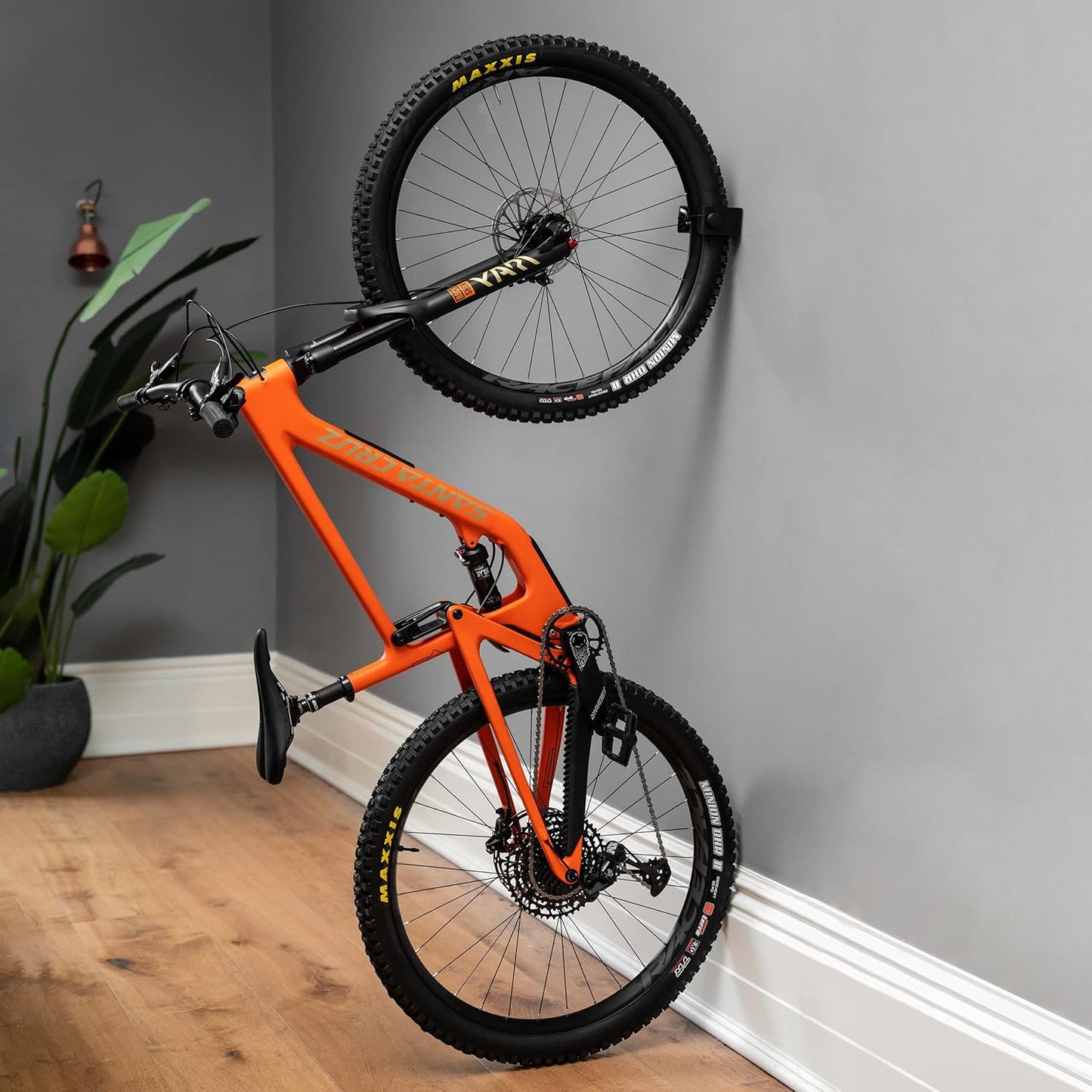 Hornit CLUG PRO | Wall Mounted Bike Rack | Secured by FIDLOCK | 5 Sizes | Easy to Install