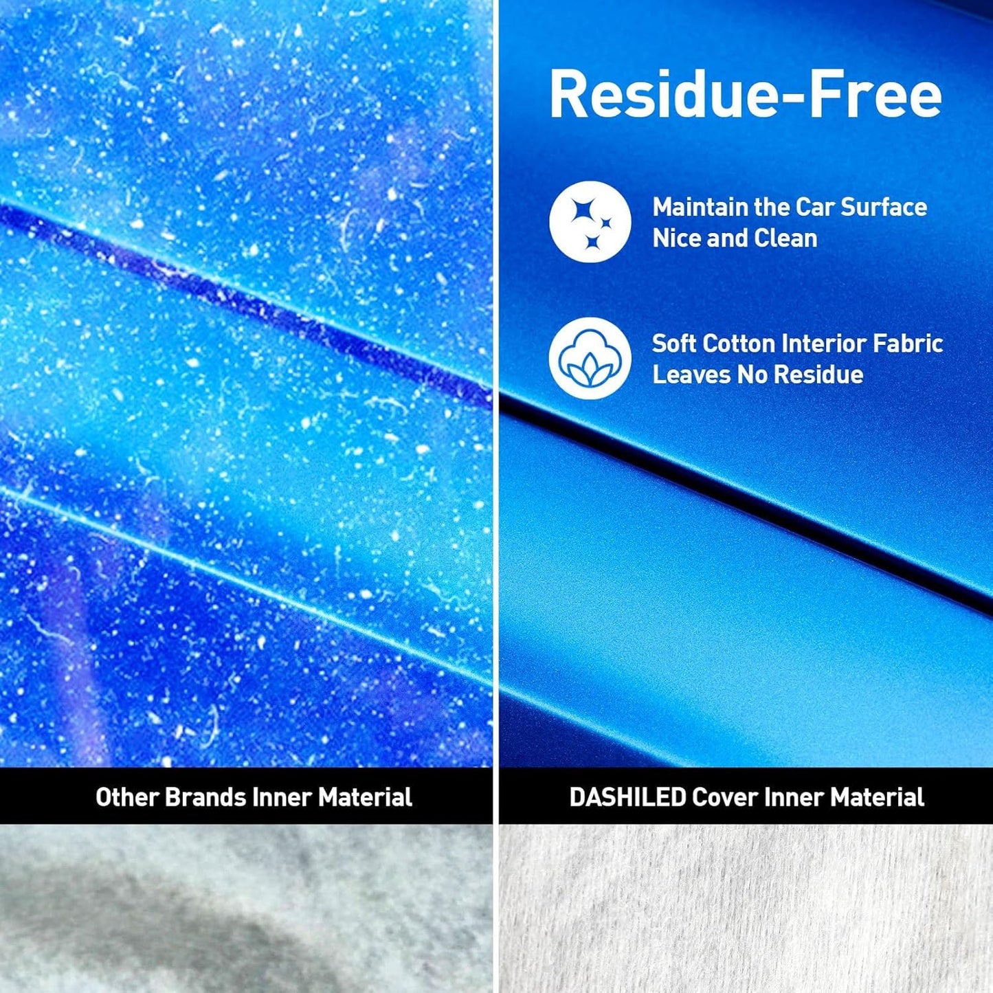 DaShield Ultimum Series Car Cover for Cadillac Calais 1965-1969 Sedan 4-Door All Weather Protection Semi Custom Fit Dust, Sun, Snow, Rain Protection Indoor Outdoor