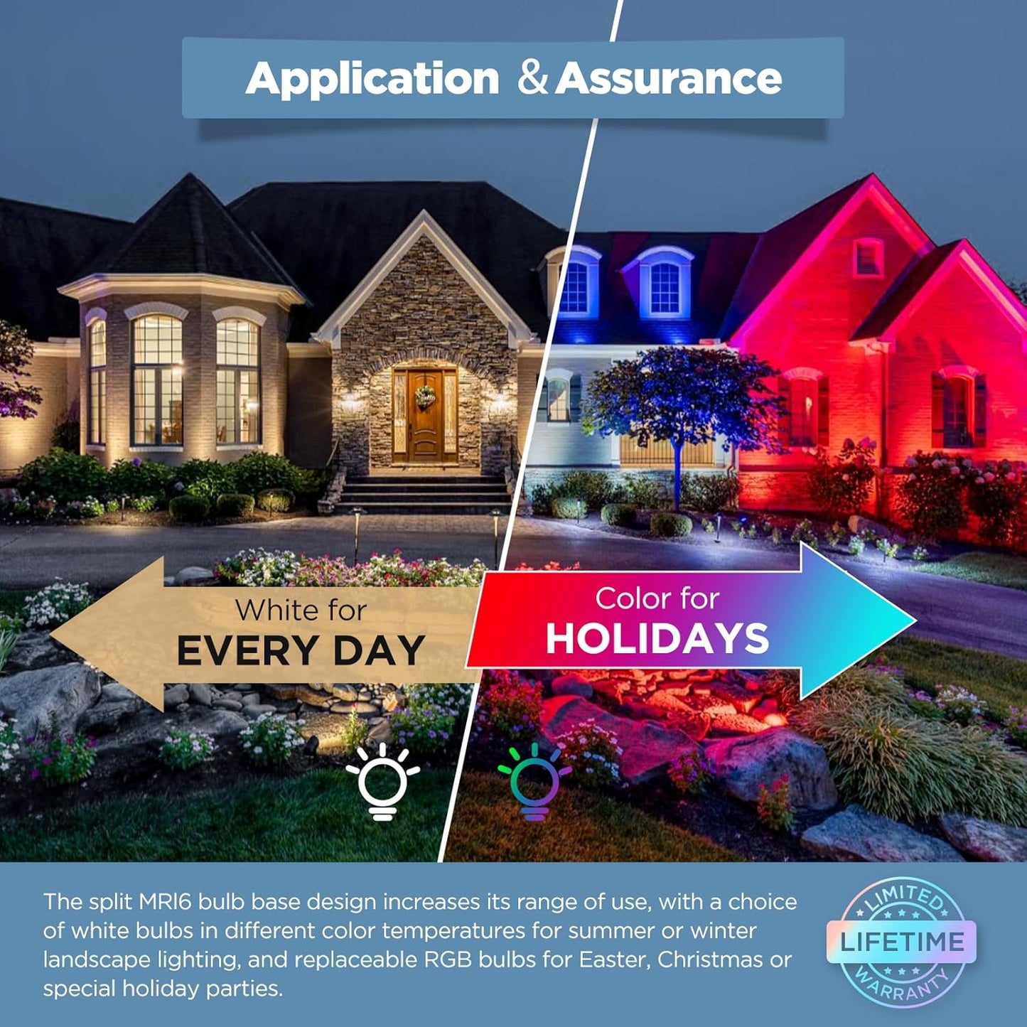 Gardencoin Solid Brass Outdoor Landscape Spotlight, 12V Low Voltage LED Spot Light Waterproof for Garden and Yard Uplighting, Bronze Heavy Duty Accent Lighting Fixture with 2700K Bulb, Single