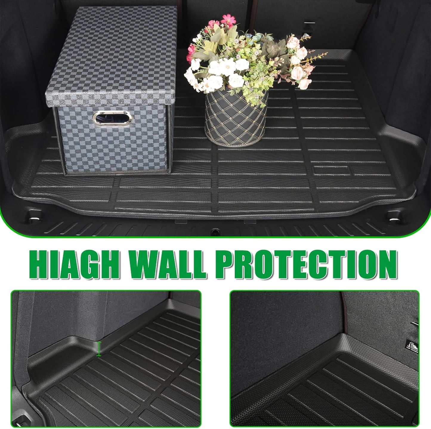 for Nissan Kicks Floor Mats 2024 2023 2022 2021 2020 2019 2018 Car Mats for Nissan Kicks Accessories All Weather Floor Mats Cargo Liner 2018-2024