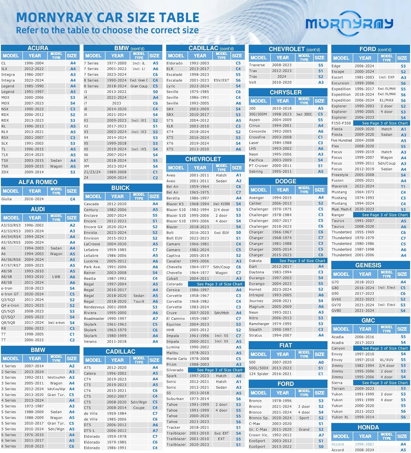 MORNYRAY Waterproof Car Cover All Weather Snowproof UV Protection Windproof Outdoor Full car Cover, Universal Fit for Sedan (Blue, Fit SUV Length(Up to 162 inch))