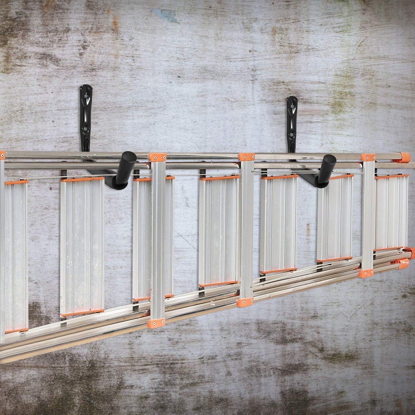 Heavy Duty 13 Inches Jumbo Arm Indoor Outdoor Storage Wall Hooks, Garage and Garden Steel Organizer Rack, 6 Pack Garage Storage Hooks