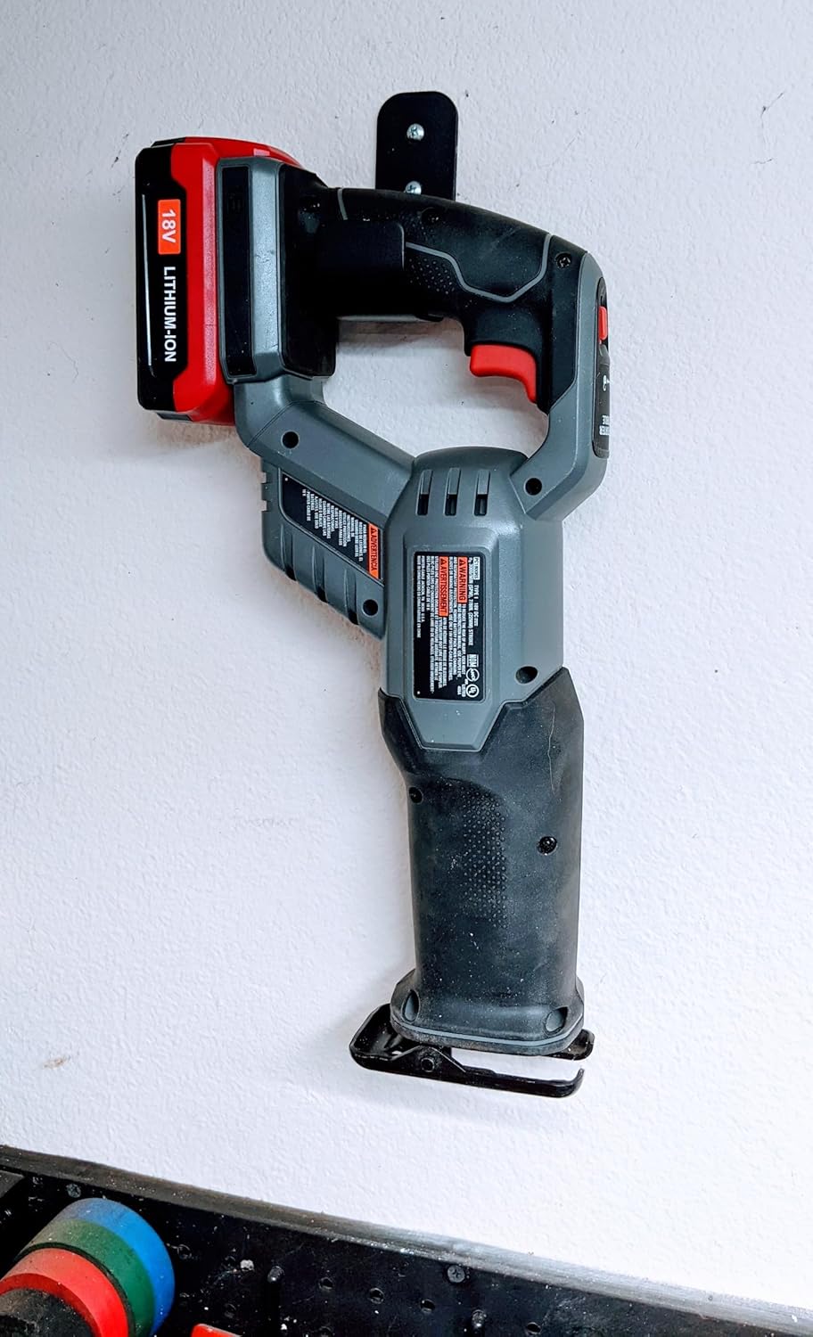 Heavy Duty Garage J Hooks - 4-Pack Wall Mount Organizer for Shop, Tools, Bike, Ladder with Installation Kits