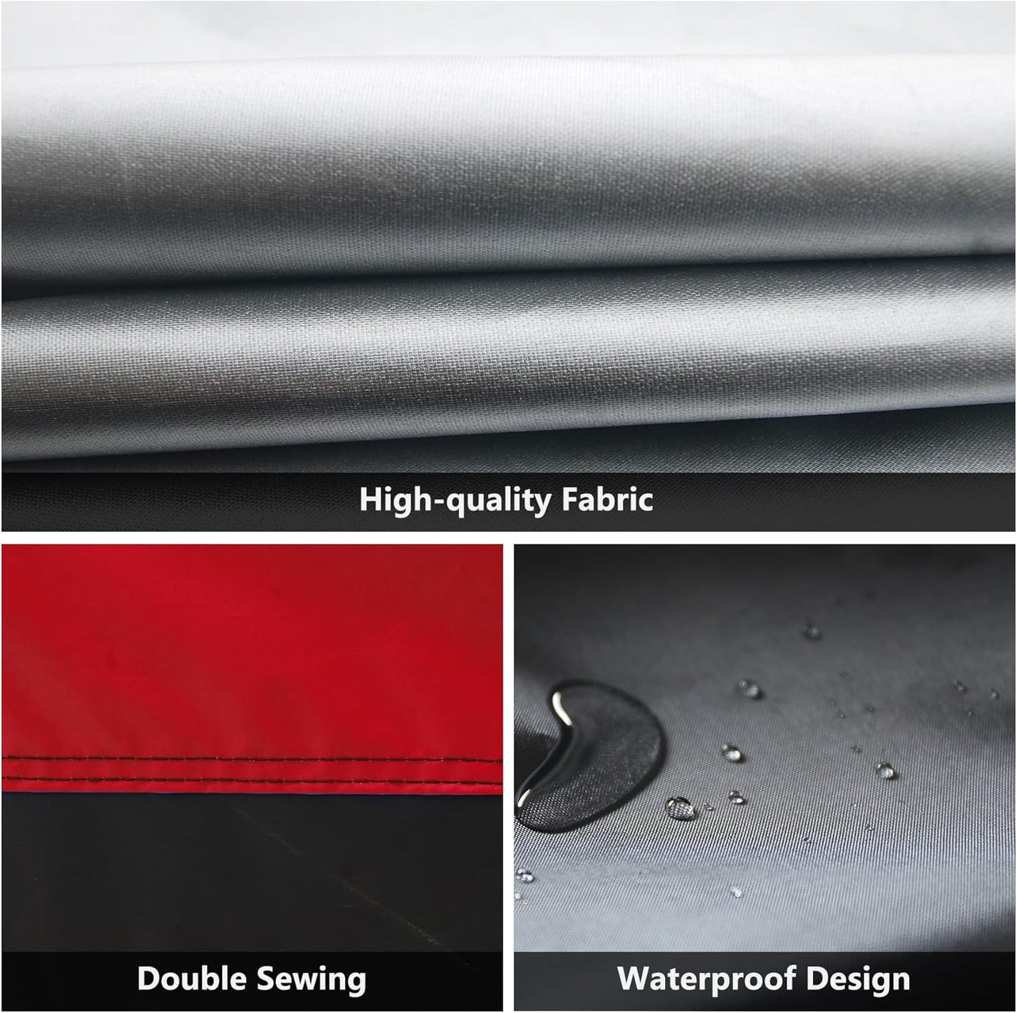 Car Cover Waterproof All Weather,Outdoor Car Cover for Automobiles,Full Exterior Cover Windproof Outdoor car Cover UV/Snow/Hail/Dust Protection Fit Sedan-Length 190" to 209"