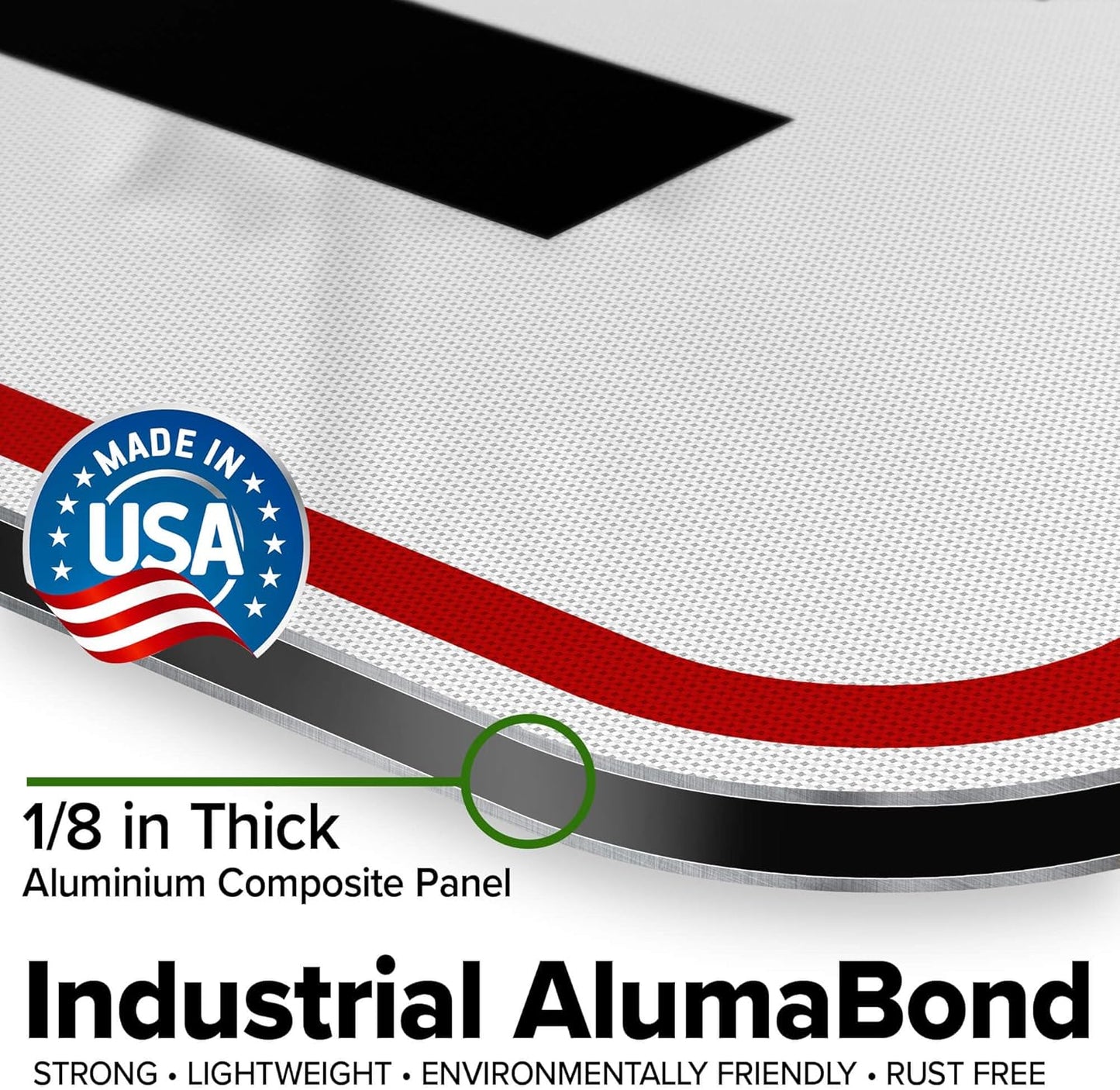 Custom Sign, Custom Sign for Business, Indoor/Outdoor use. 36x48 Inches, Reflective, Rust Free DiBound, Fade Resistant, Made in USA by My Sign Center (Header)