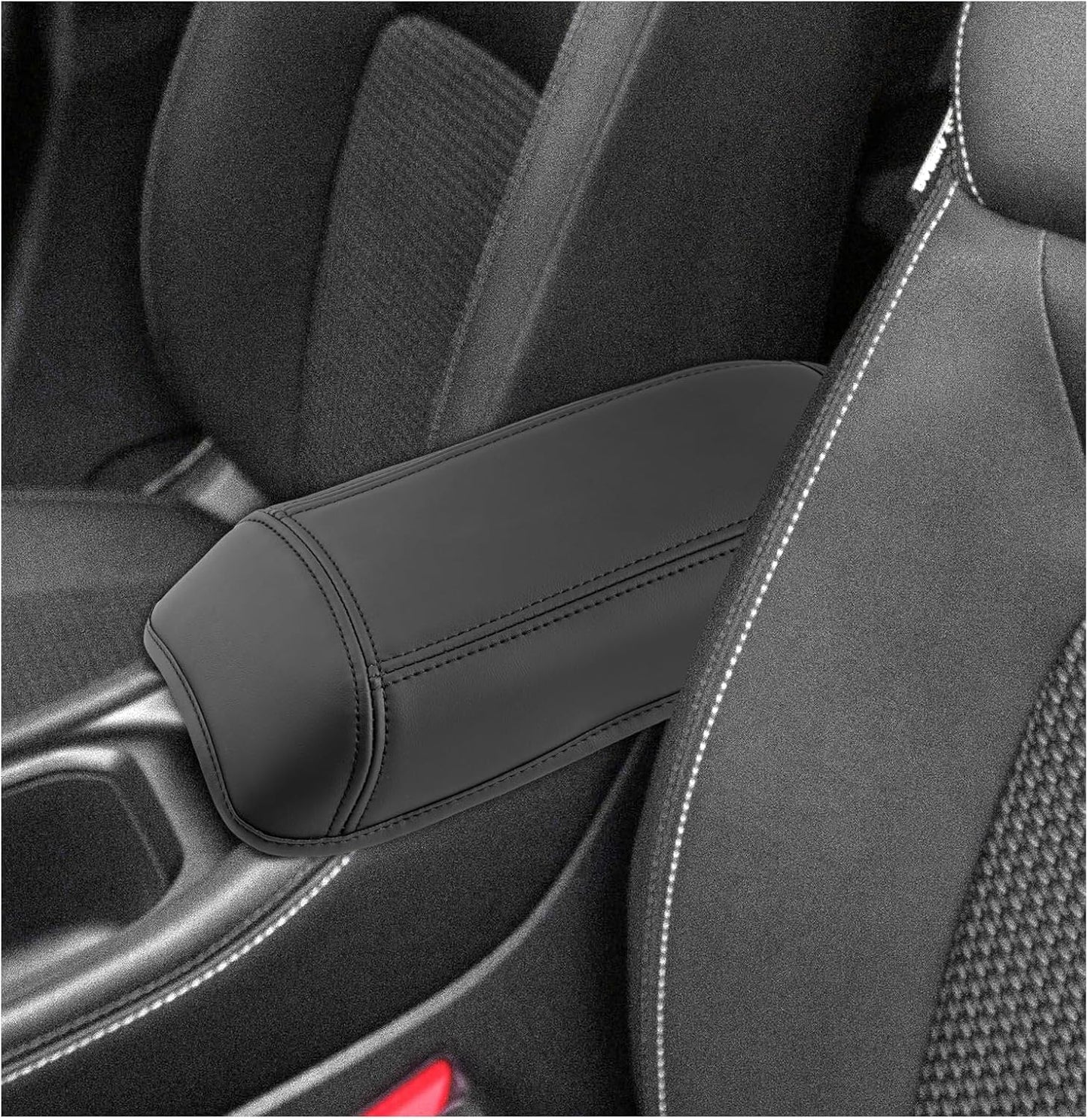 SXCY for 2025 Nissan Kicks Armrest Cover for 2025+ Nissan Kicks Center Console Cover 2025 Kicks Middle Console Cover 2025 Kicks Center Console Armrest Cover (0.24 Inches-Thin Cover)