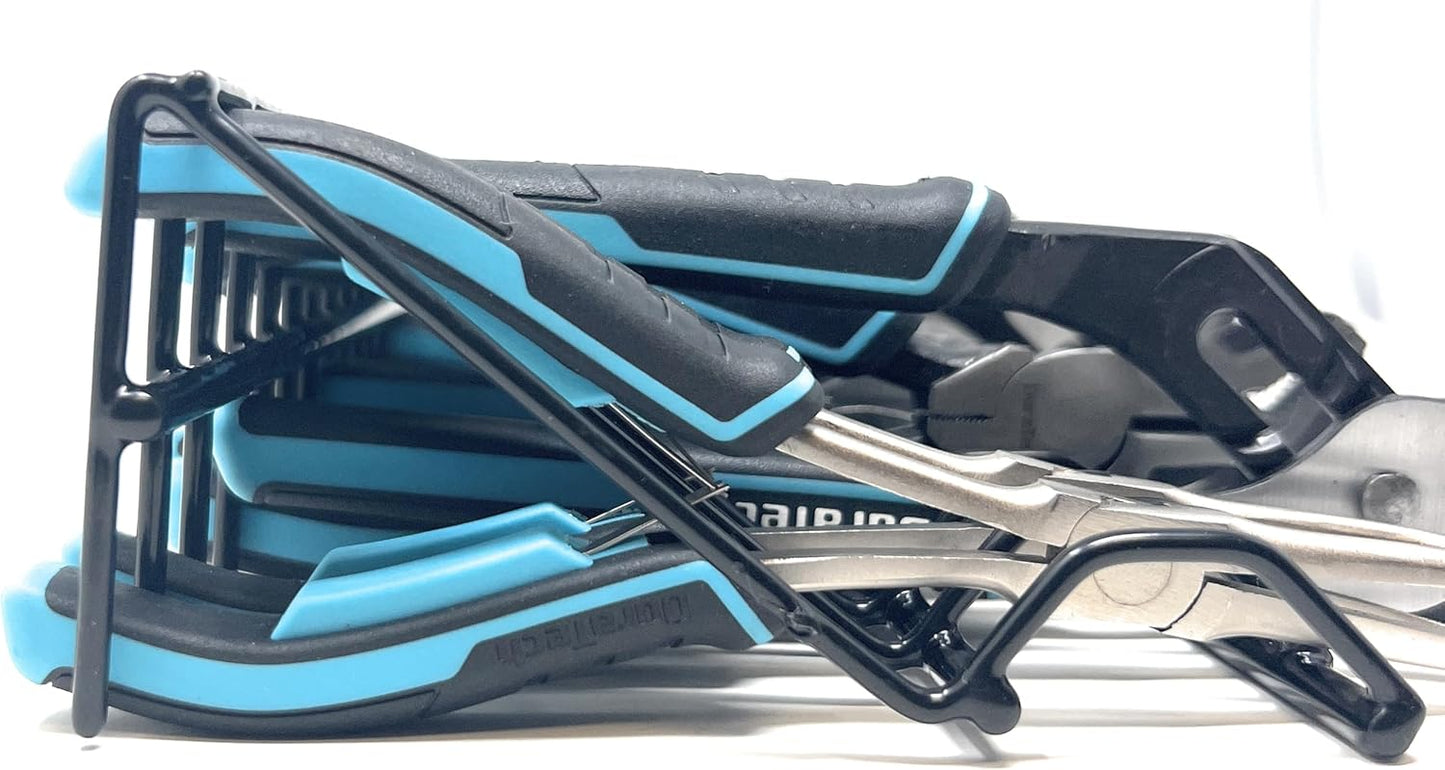 Plier Organizer Rack for Tool Box Storage, Holds Regular and Wide Handle Pliers, Fits Toolbox or Chest Drawers, Durable and Space-Saving Design by MLTOOLS