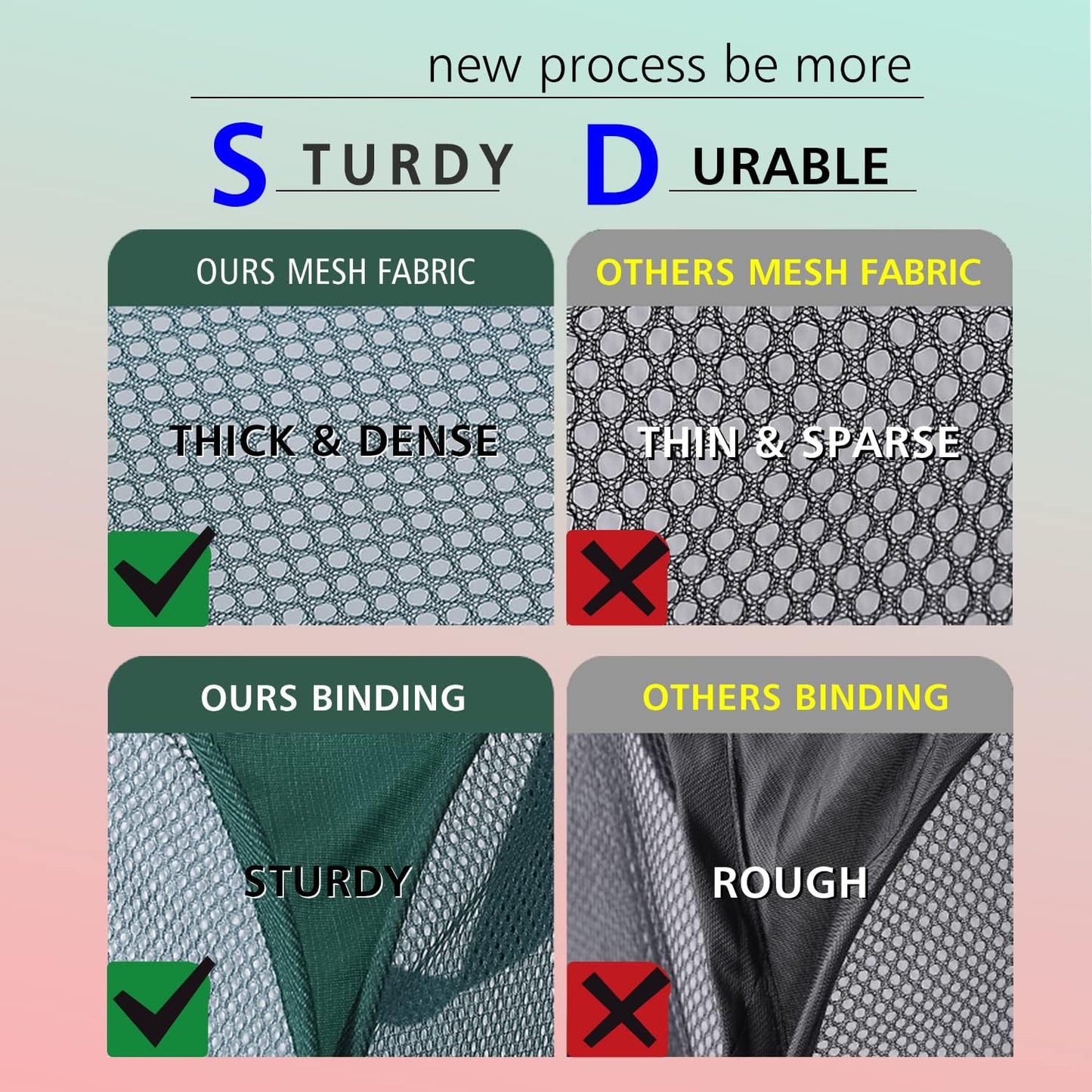 HONOMA Sturdy Mesh Laundry Hamper Basket Bag,Pop up Basket with Side Pocket for Laundry Room, Bathroom, Kids Room, College Dorm or Travel (Pop Vertical, Grey)